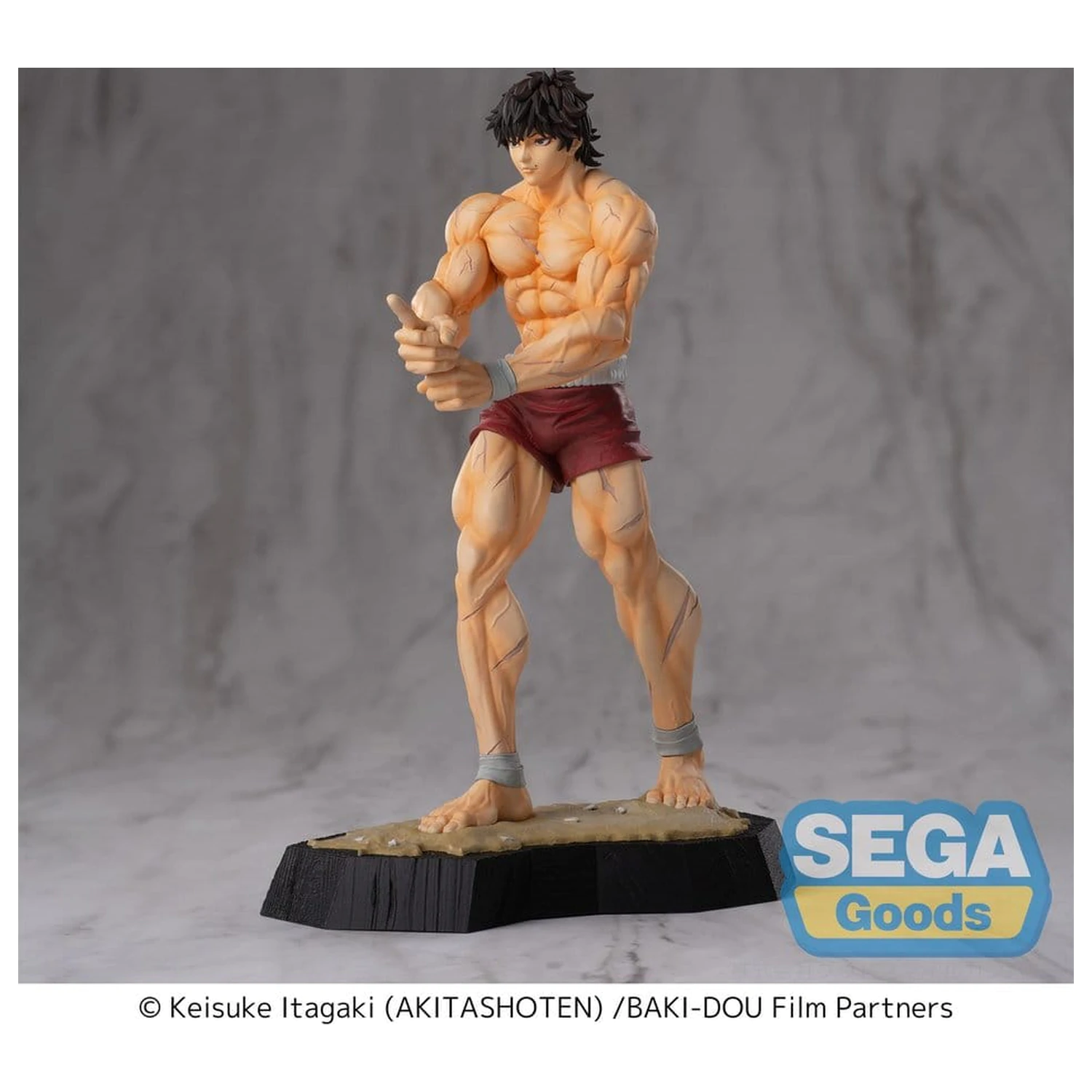 Baki-Dou Luminasta PVC Statua Baki Hanma 18 cm fotografija proizvoda