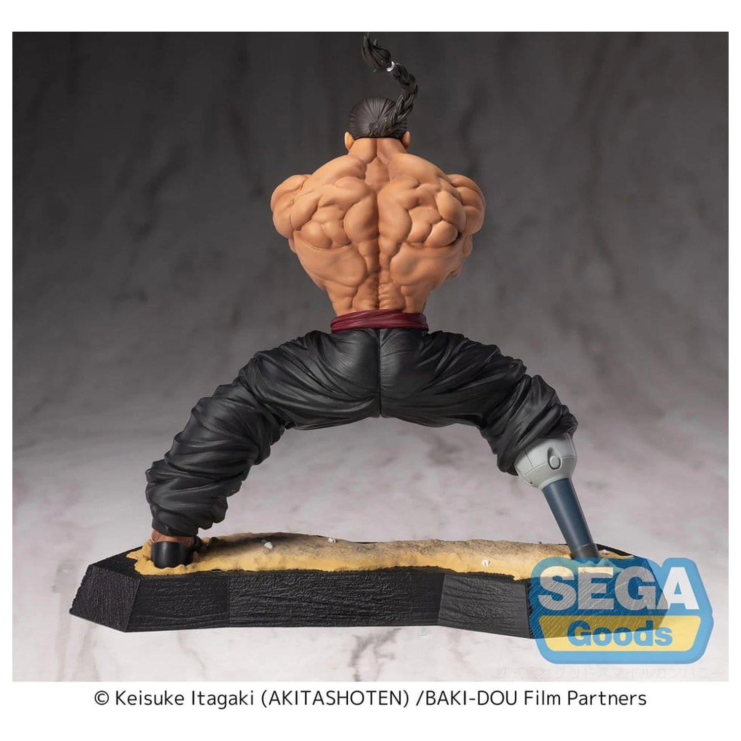 Baki-Dou Luminasta PVC figura Kaioh Retsu 15 cm fotografija proizvoda