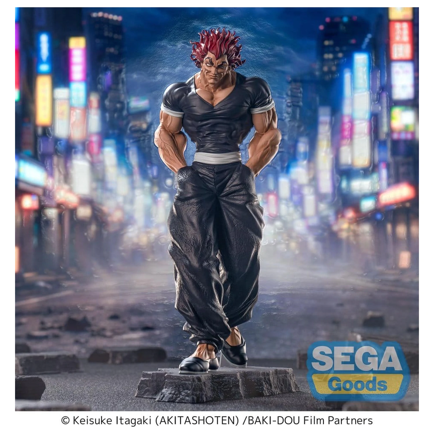 Baki-Dou Luminasta PVC figura Yujiro Hanma 25 cm fotografija proizvoda