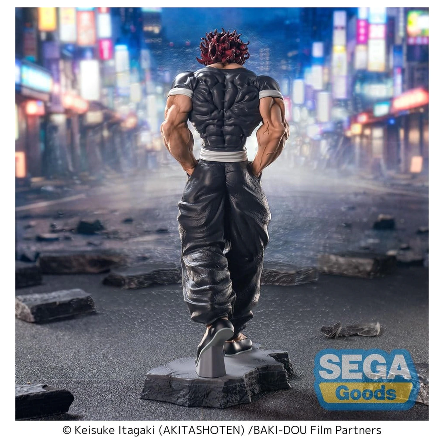 Baki-Dou Luminasta PVC figura Yujiro Hanma 25 cm fotografija proizvoda