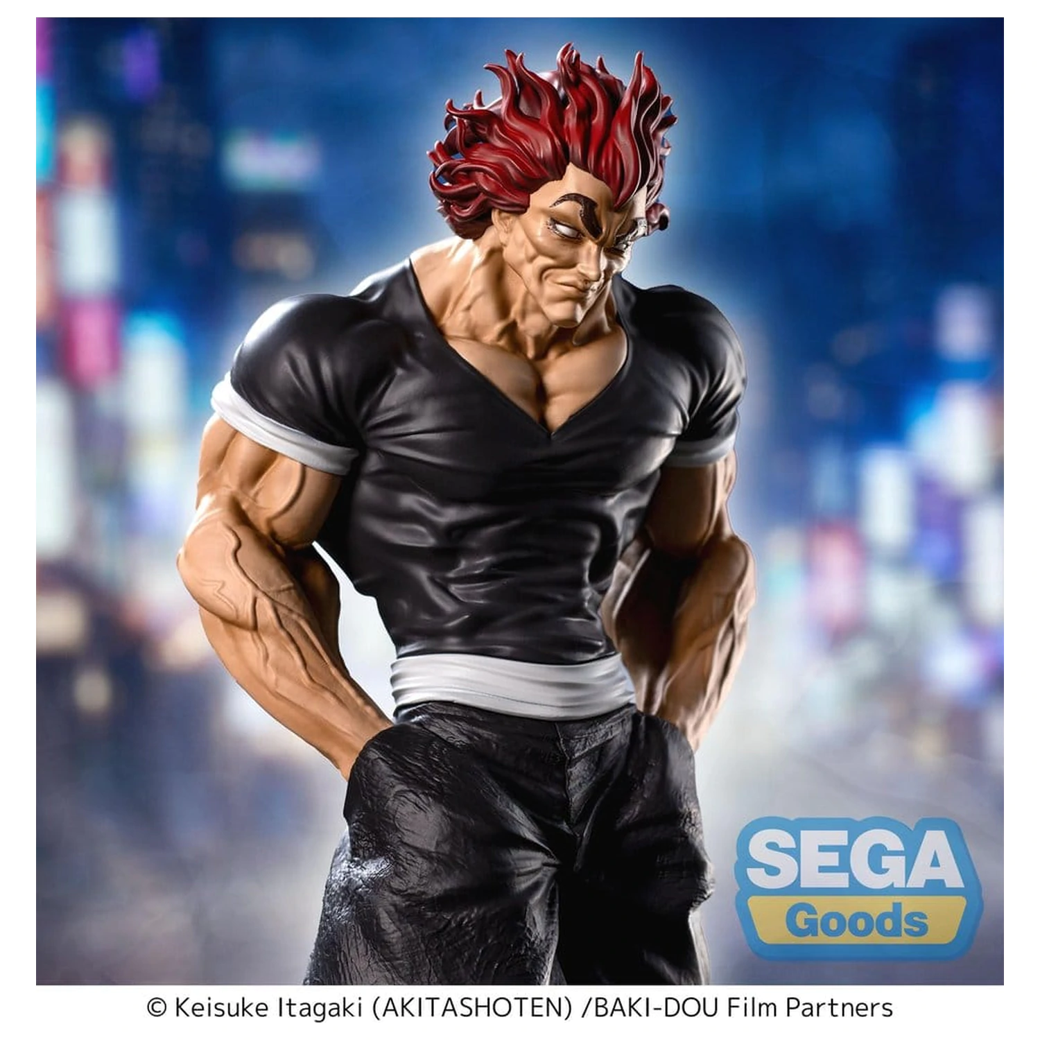 Baki-Dou Luminasta PVC figura Yujiro Hanma 25 cm fotografija proizvoda