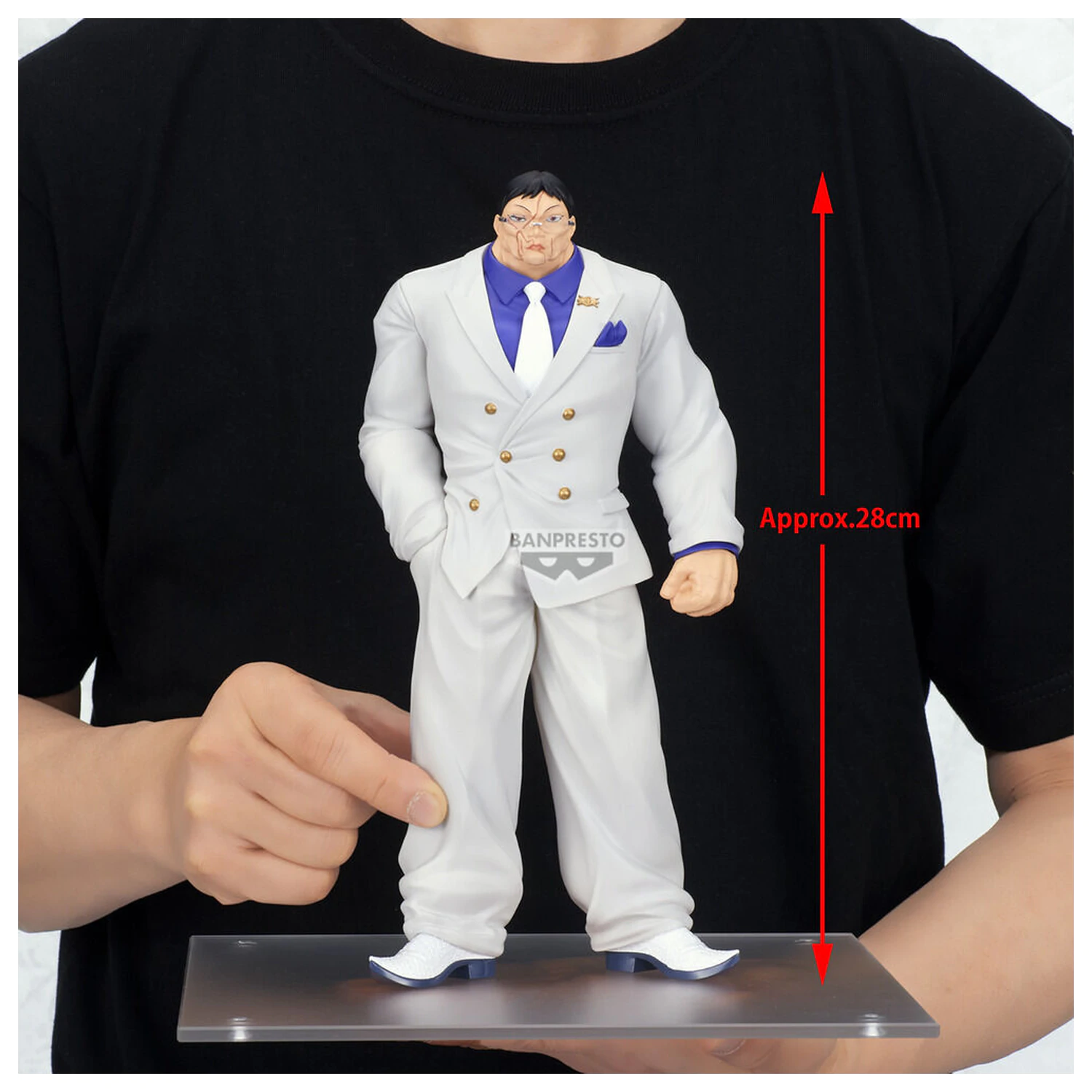 Baki Grandista Hanayama Kaoru figura 17cm fotografija proizvoda