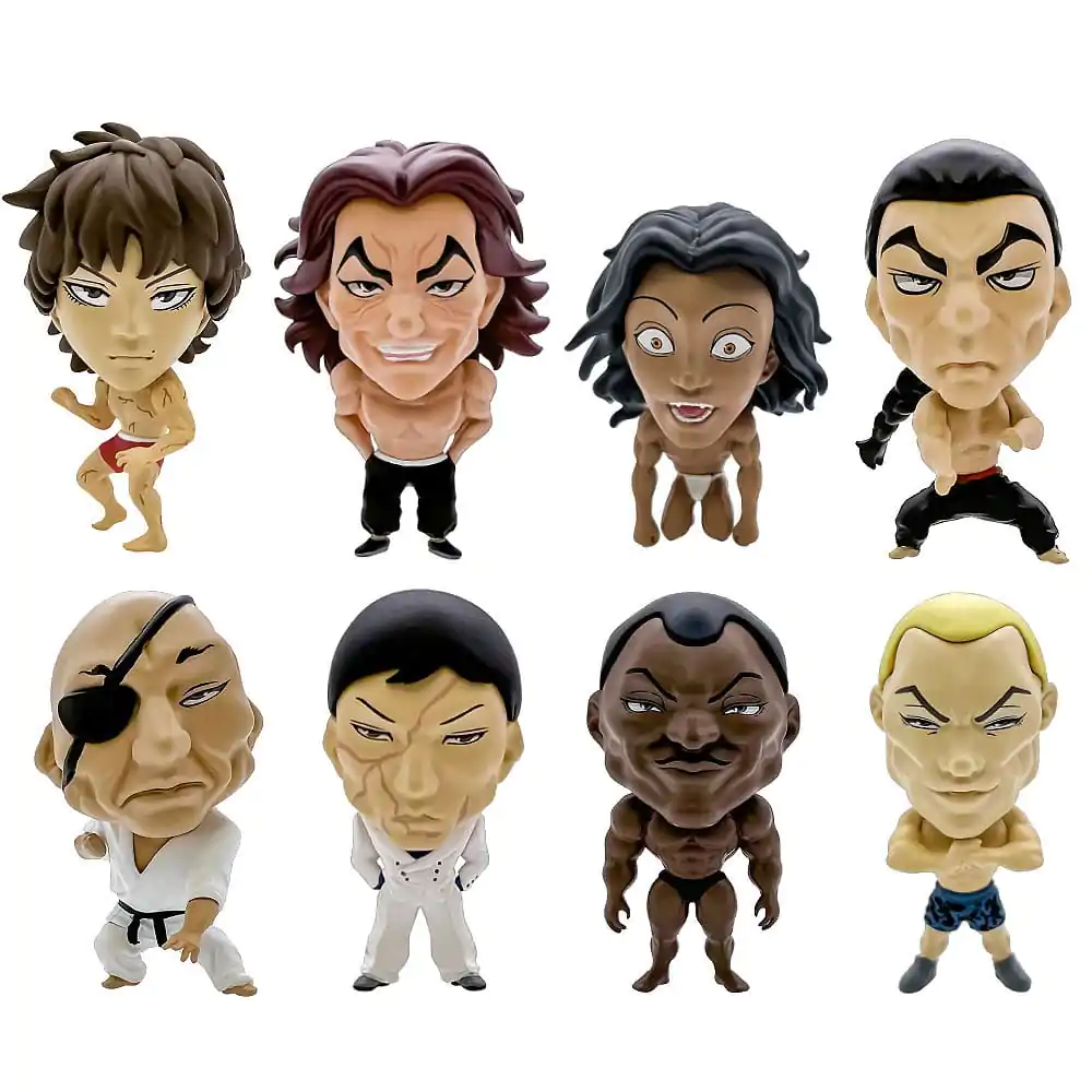 Baki Hanma 16d Kolekcionarska Figura Kolekcija PVC Figure Set od 8 Baki Hanma 6 cm fotografija proizvoda