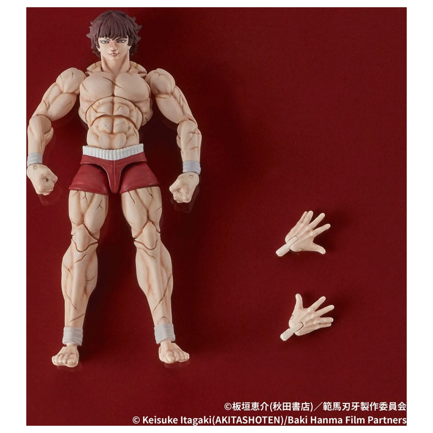 Baki Hanma Digaction Action Figure Baki Hanma 7 cm fotografija proizvoda