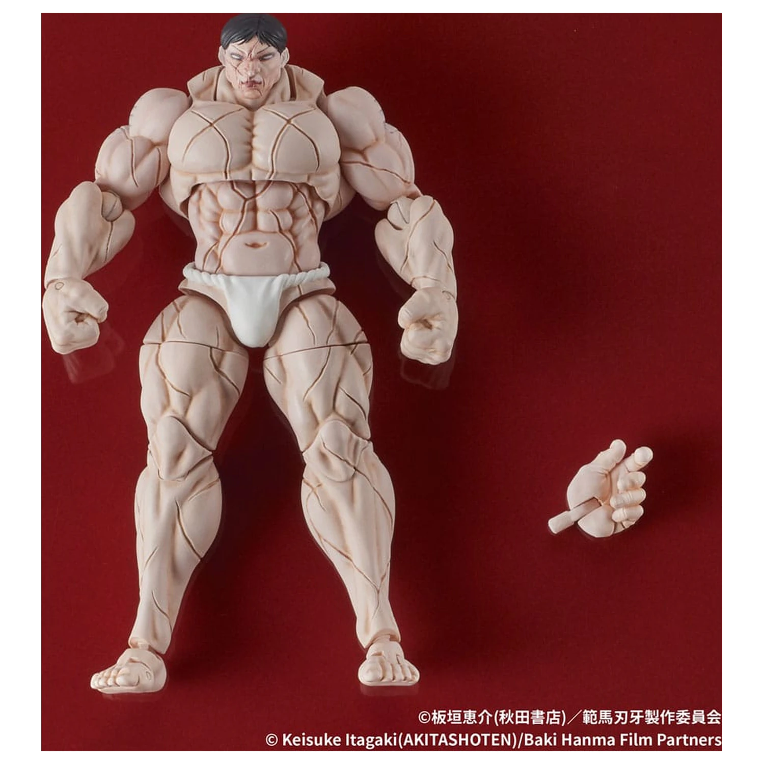 Baki Hanma Digaction akcijska figura Kaoru Hanayama 7 cm fotografija proizvoda
