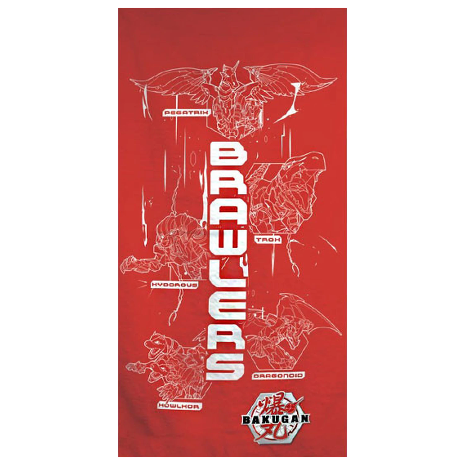 Bakugan Red Strike Ručnik fotografija proizvoda