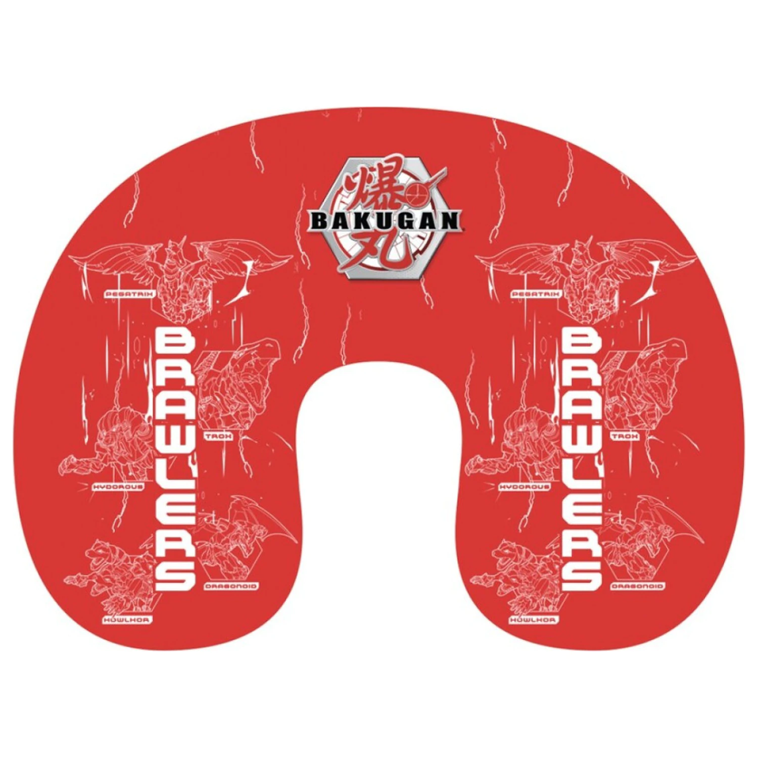 Bakugan Red Strike putni jastuk, jastuk za vrat fotografija proizvoda