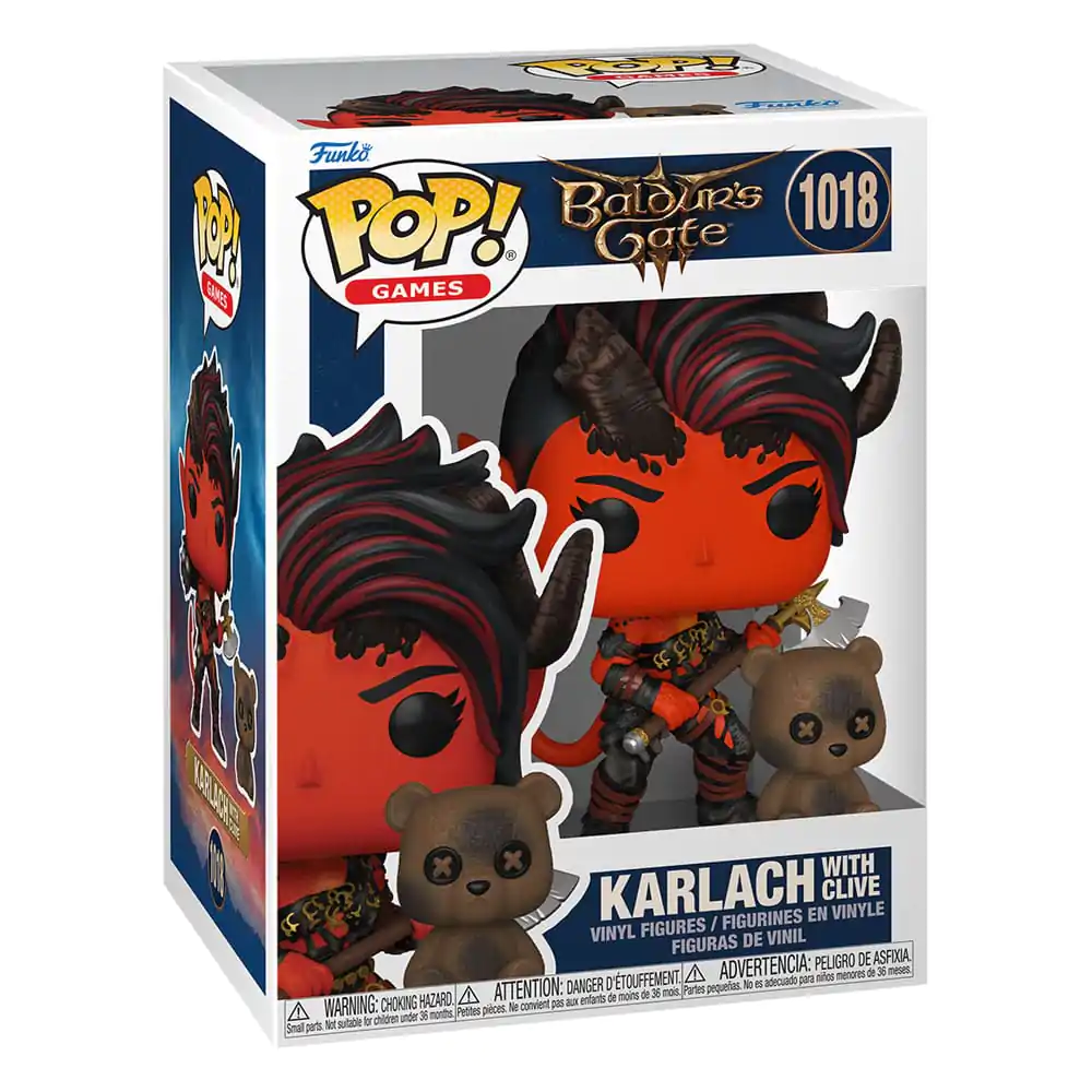 Baldur's Gate Funko POP! & Buddy vinilna figura Karlach & Clive 9 cm fotografija proizvoda