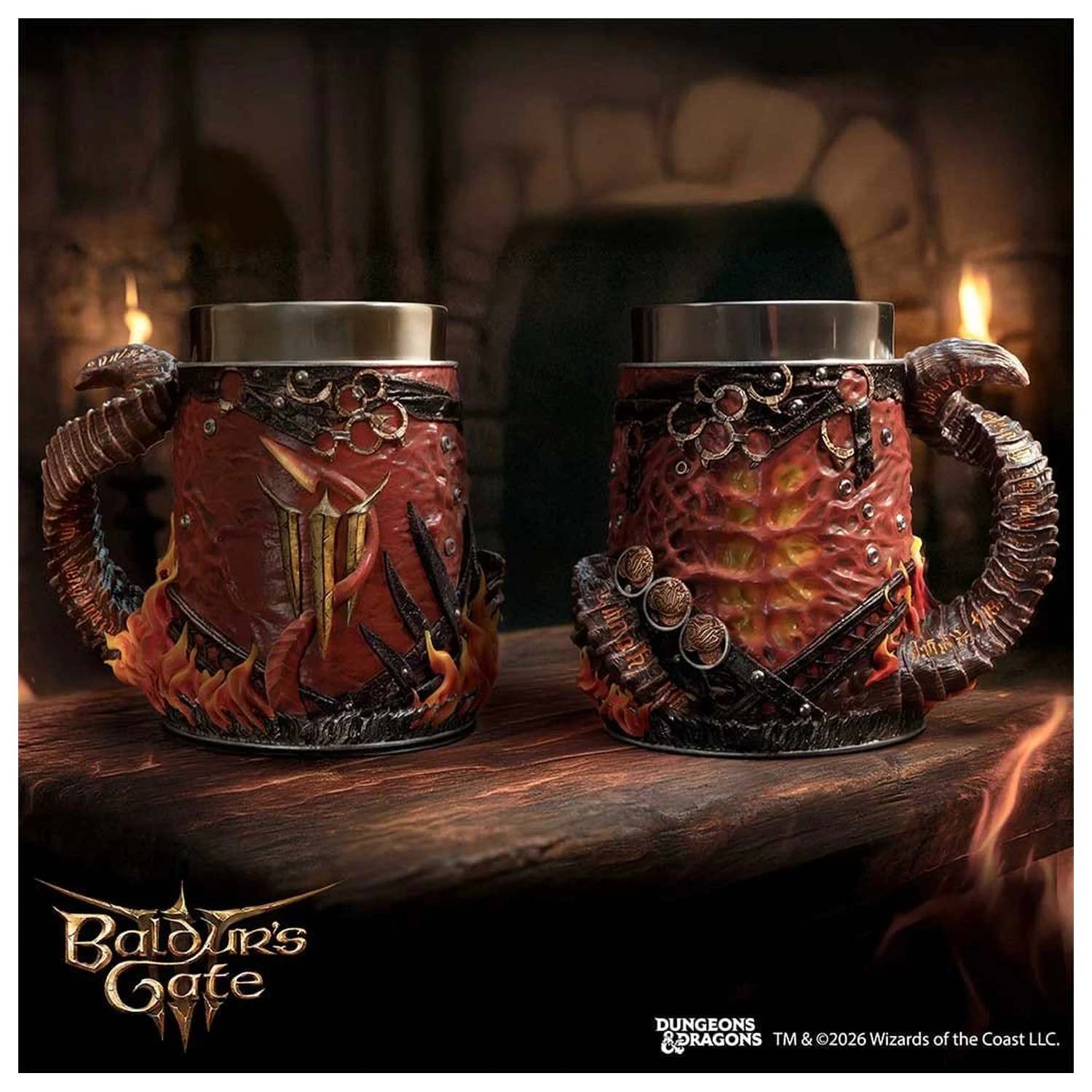 Baldur's Gate III čaša Karlach 16 cm fotografija proizvoda