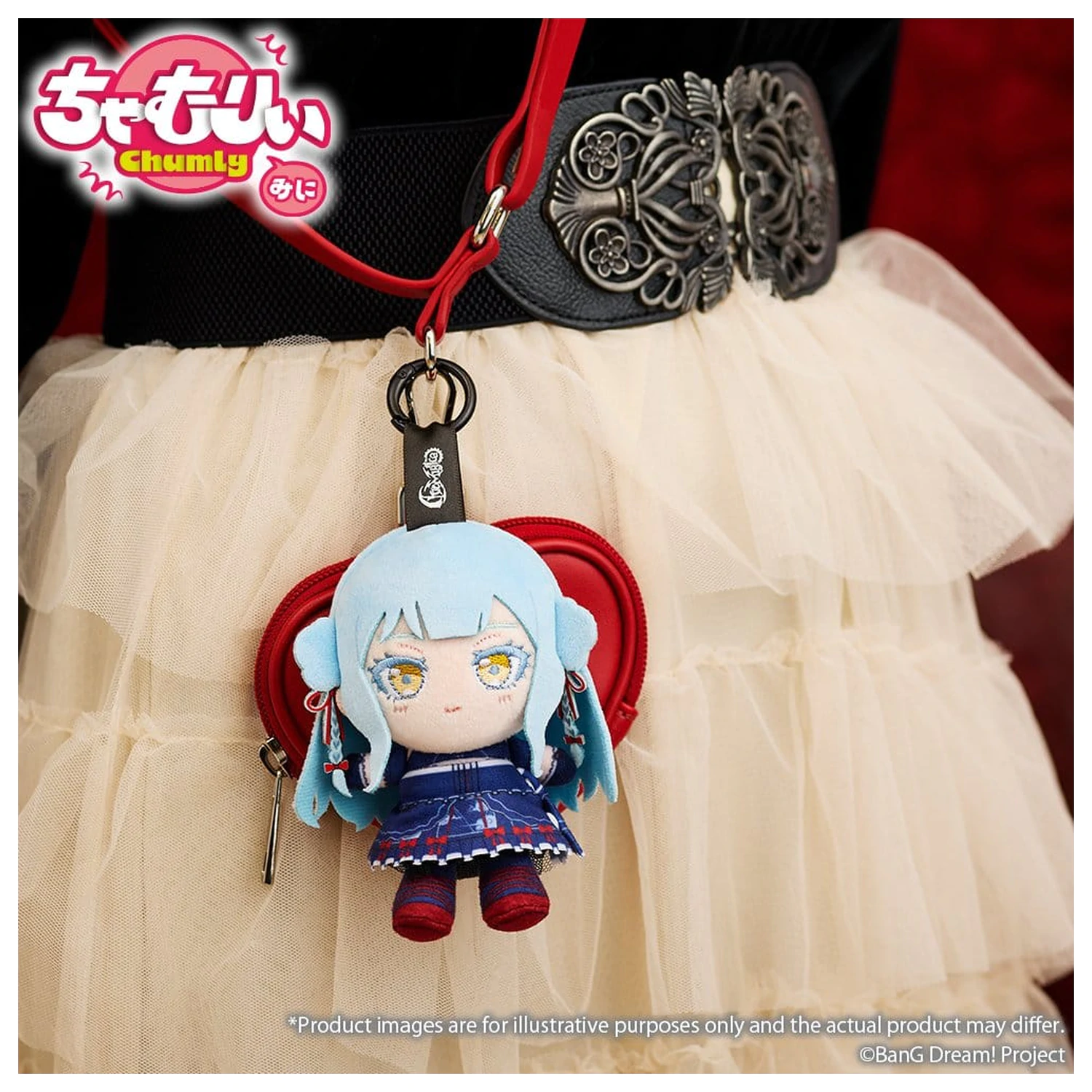 BanG Dream! Chamuri Mini plišani privjesak za ključeve Ave Mujica Senbi Toryo Ver. Timoris 10 cm fotografija proizvoda
