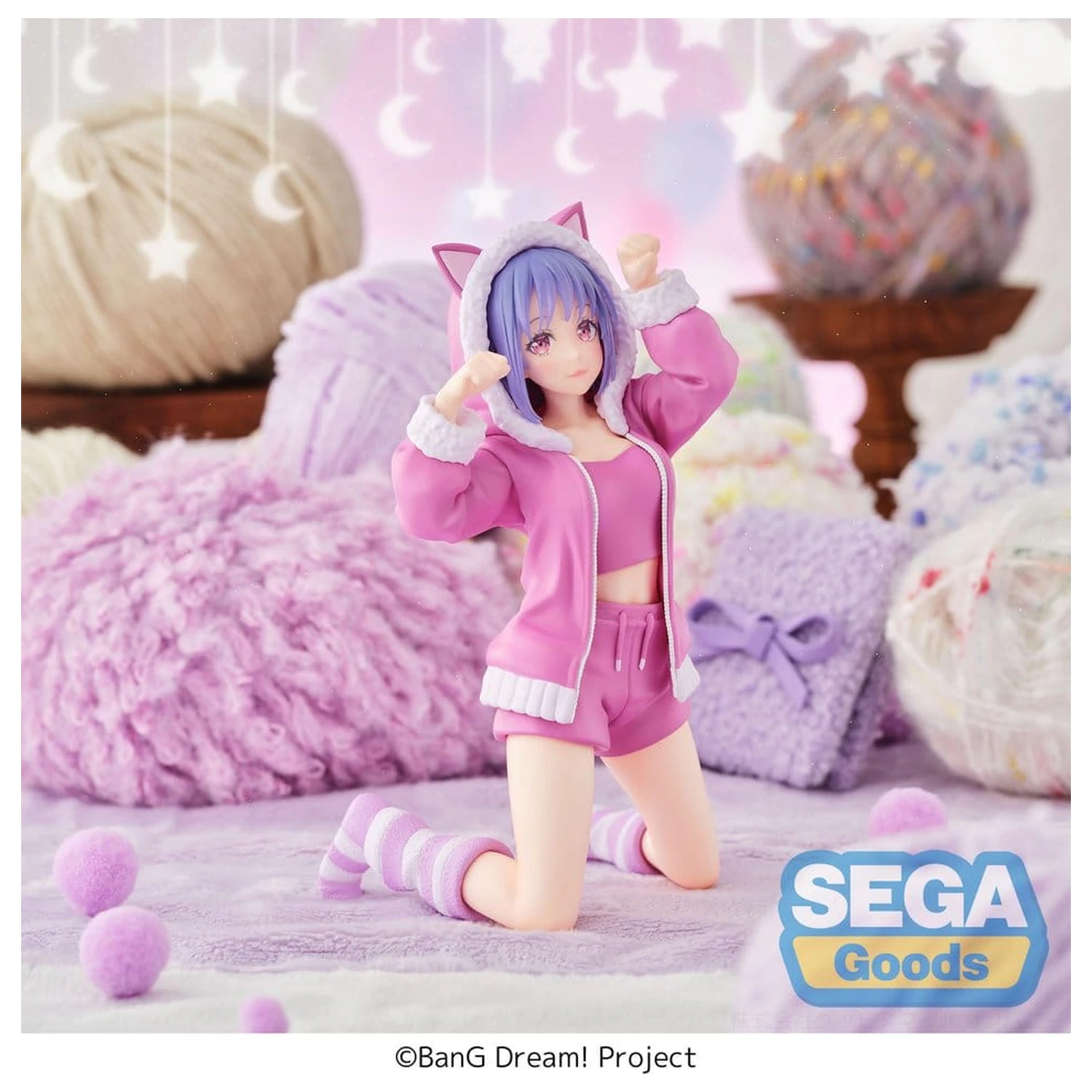 BanG Dream! Yumemirize PVC figura Nyamu Yutenji Pajama Party! 16 cm fotografija proizvoda