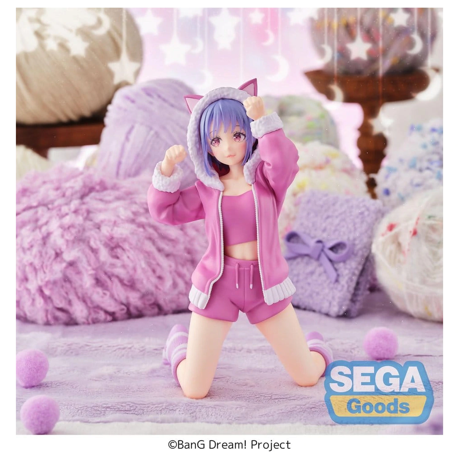 BanG Dream! Yumemirize PVC figura Nyamu Yutenji Pajama Party! 16 cm fotografija proizvoda