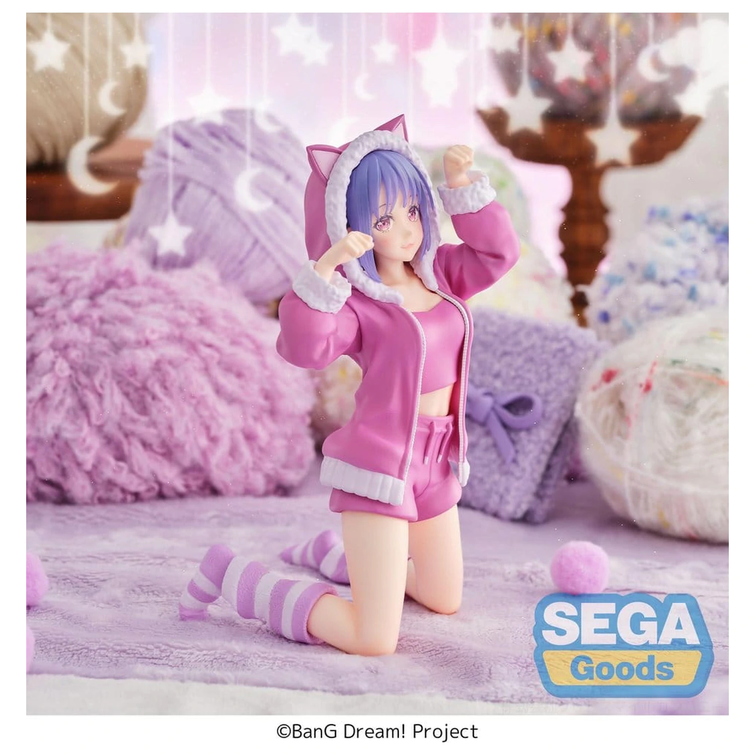 BanG Dream! Yumemirize PVC figura Nyamu Yutenji Pajama Party! 16 cm fotografija proizvoda