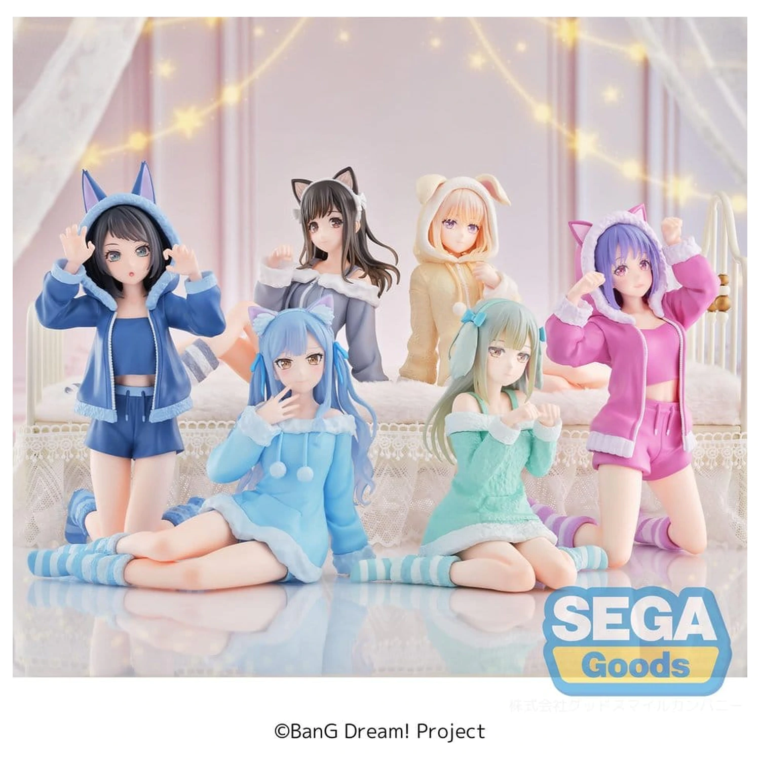 BanG Dream! Yumemirize PVC figura Uika Misumi Pajama Party! 9 cm fotografija proizvoda