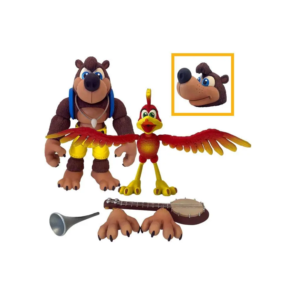 Banjo-Kazooie akcijske figure set od 2 Banjo & Kazooie 27 cm fotografija proizvoda