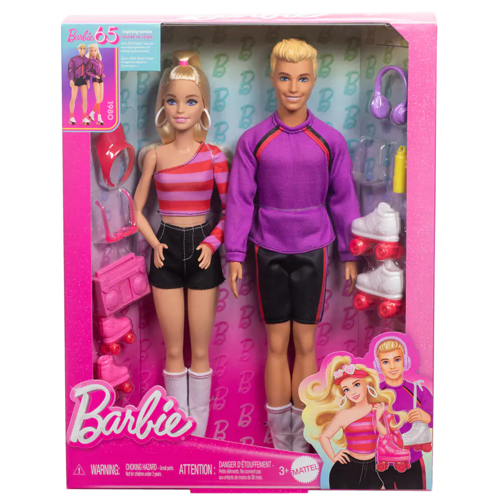 Barbie pack 2 Barbie i Ken Skateri lutke fotografija proizvoda