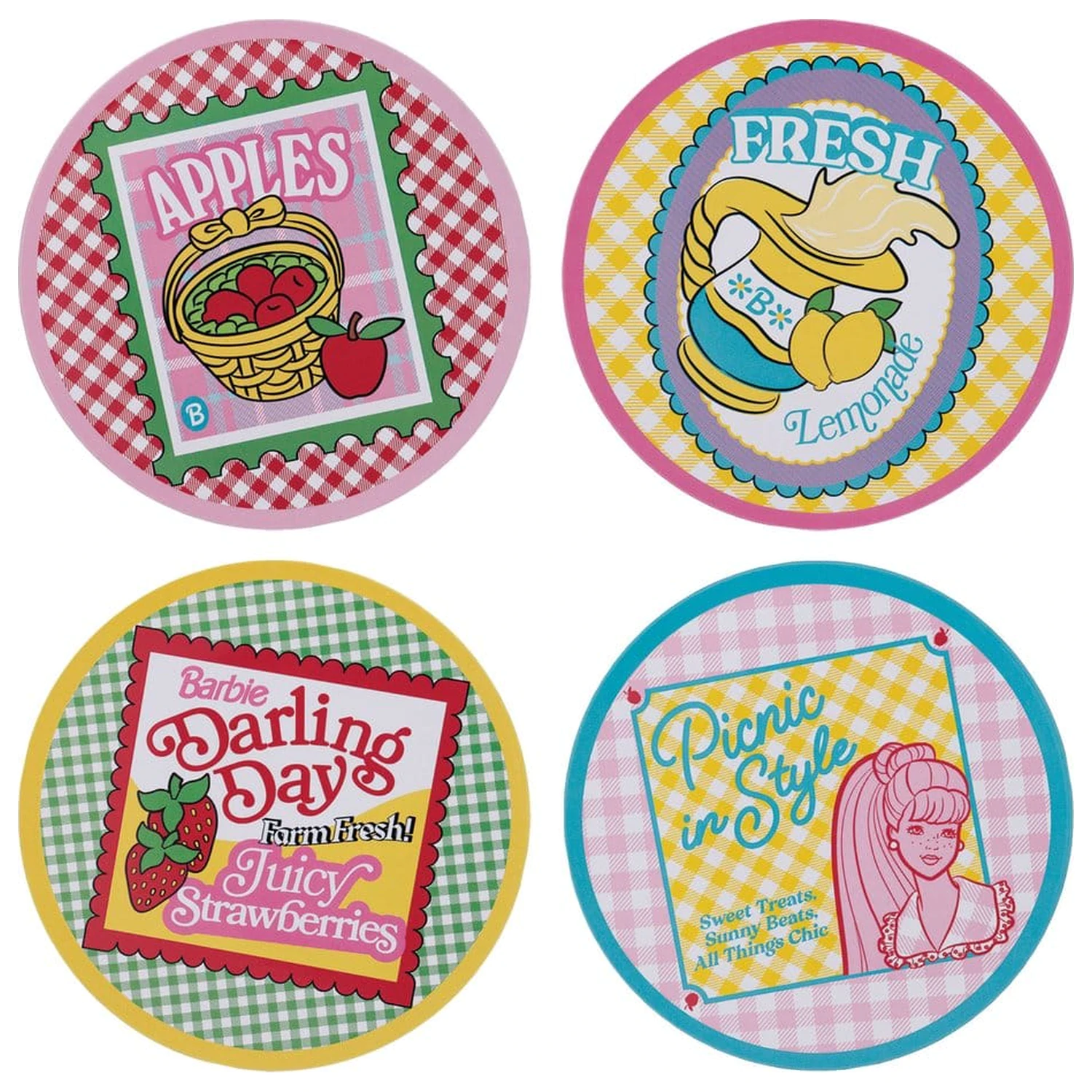 Barbie podmetači 4-Pack fotografija proizvoda