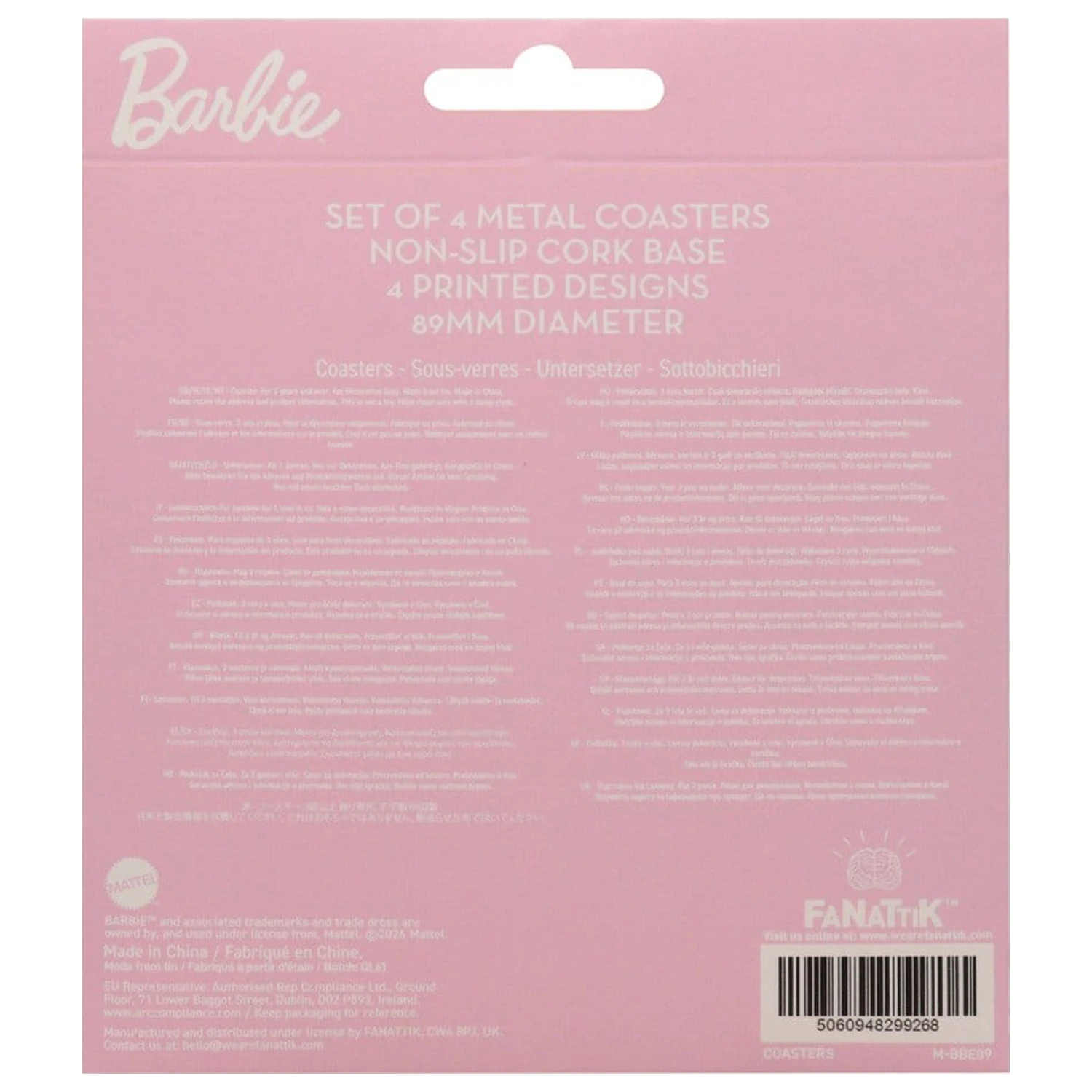 Barbie podmetači 4-Pack fotografija proizvoda