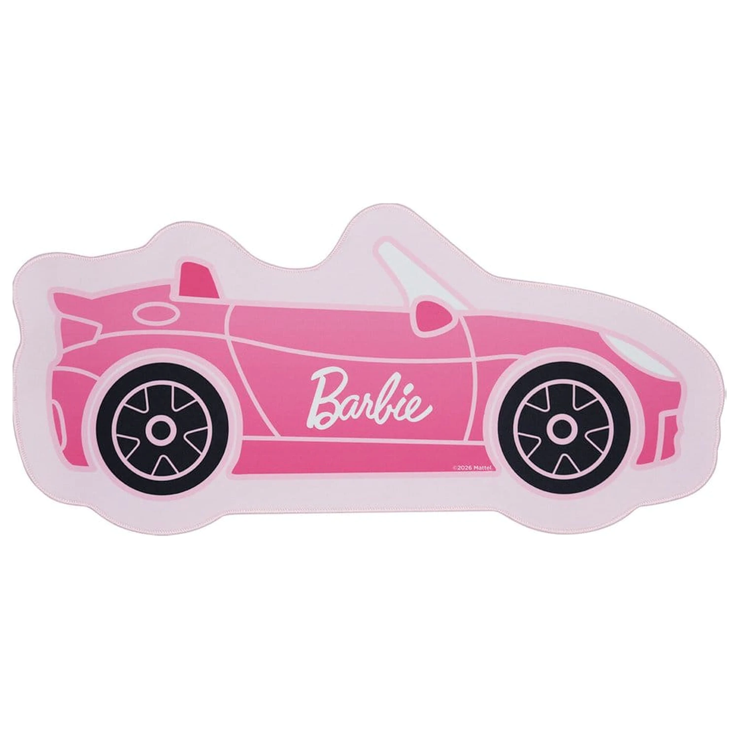 Barbie podloga za stol i set podmetača Car fotografija proizvoda