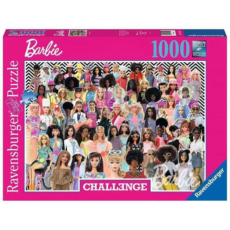 Barbie Challenge puzzle 1000 komada fotografija proizvoda