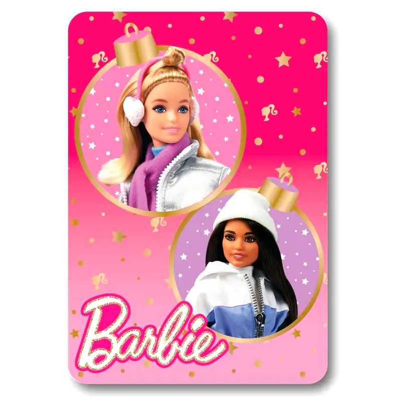 Barbie Christmas polar deka fotografija proizvoda