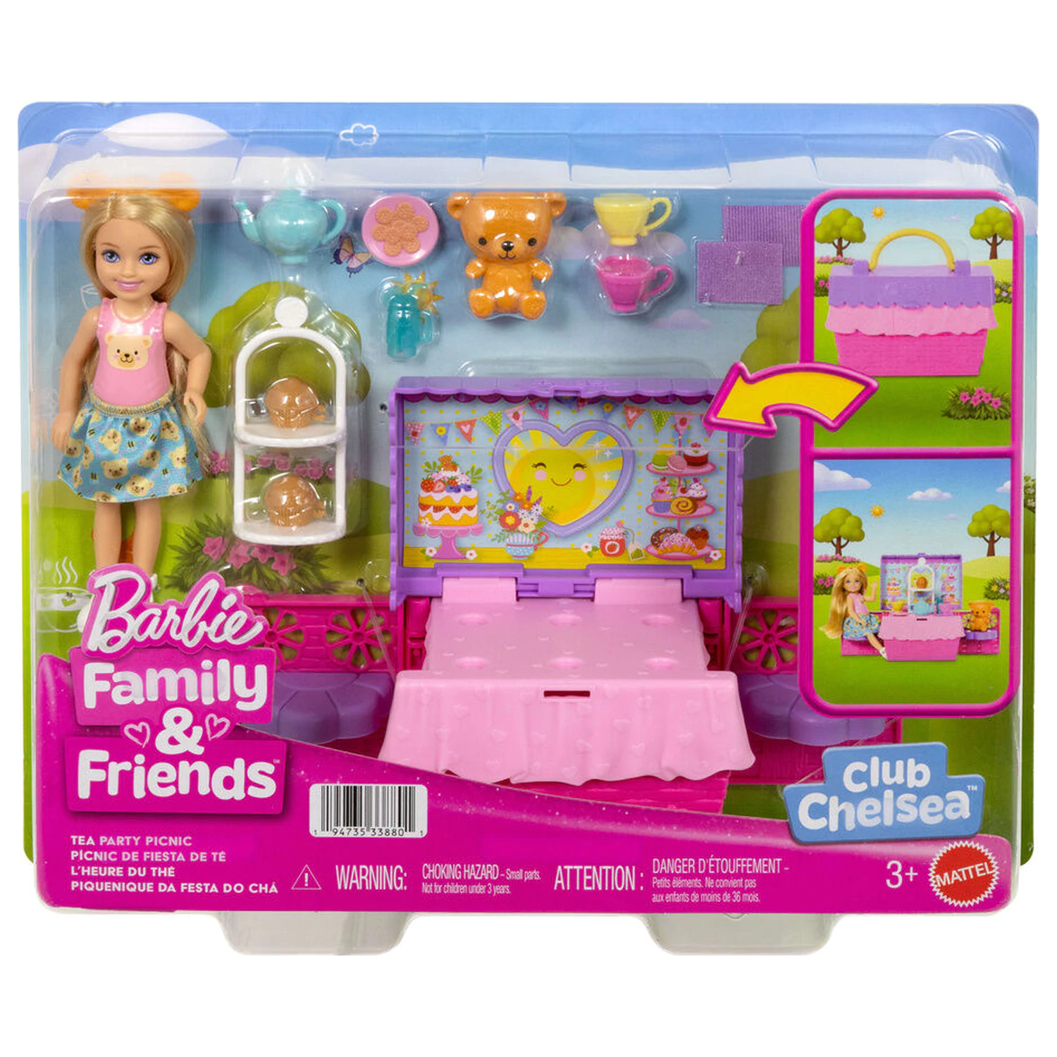 Barbie Club Chelsea Lutka za piknik fotografija proizvoda