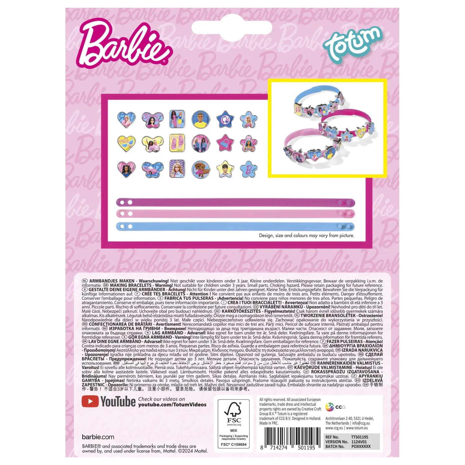 Barbie Cool Kit za izradu narukvica fotografija proizvoda