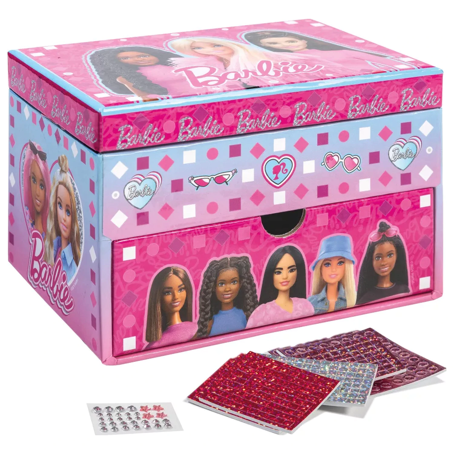 Barbie Cool Mosaic Kutija za nakit fotografija proizvoda