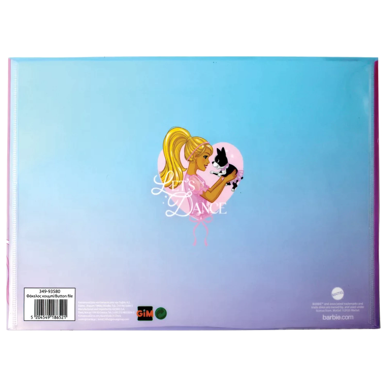 Barbie Dance mapa za dokumente A4 fotografija proizvoda