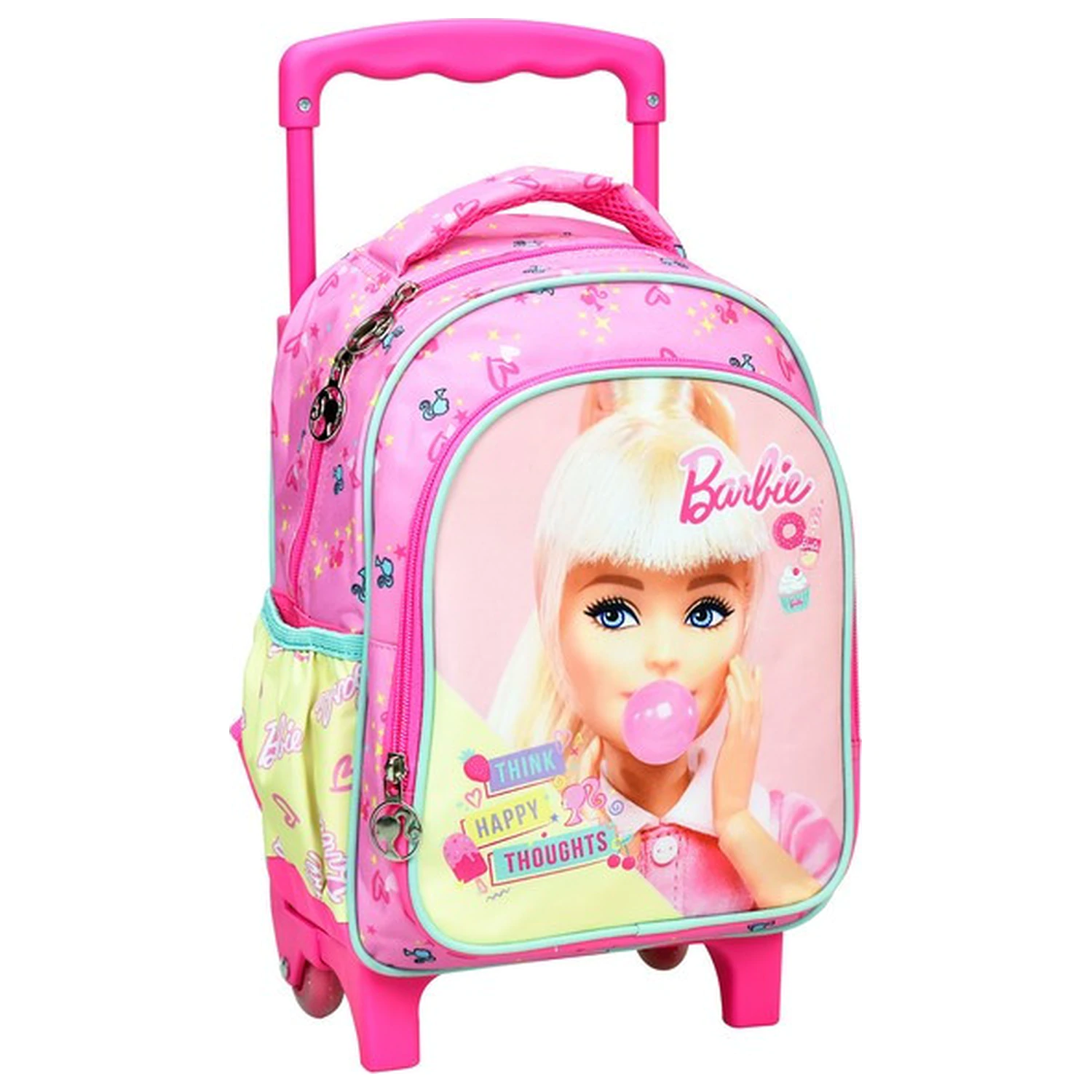 Barbie Happy Thoughts predškolski ruksak na kotačima, torba 30 cm fotografija proizvoda