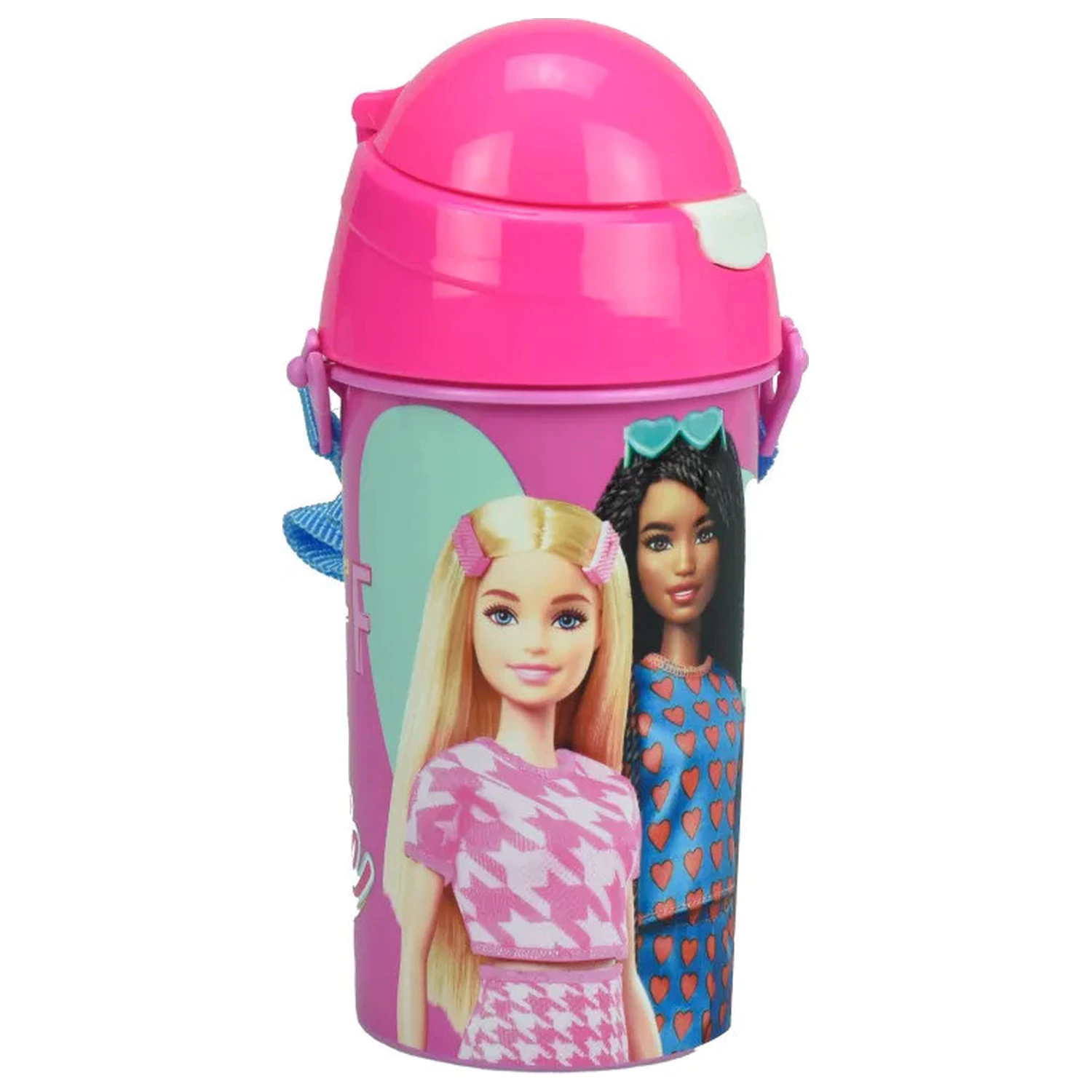 Barbie Happy Thoughts plastična boca sa slamkom i kukicom 500 ml fotografija proizvoda