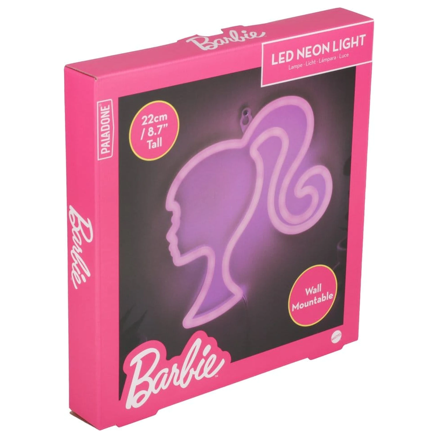 Barbie Zidna Lampa LED Neon fotografija proizvoda