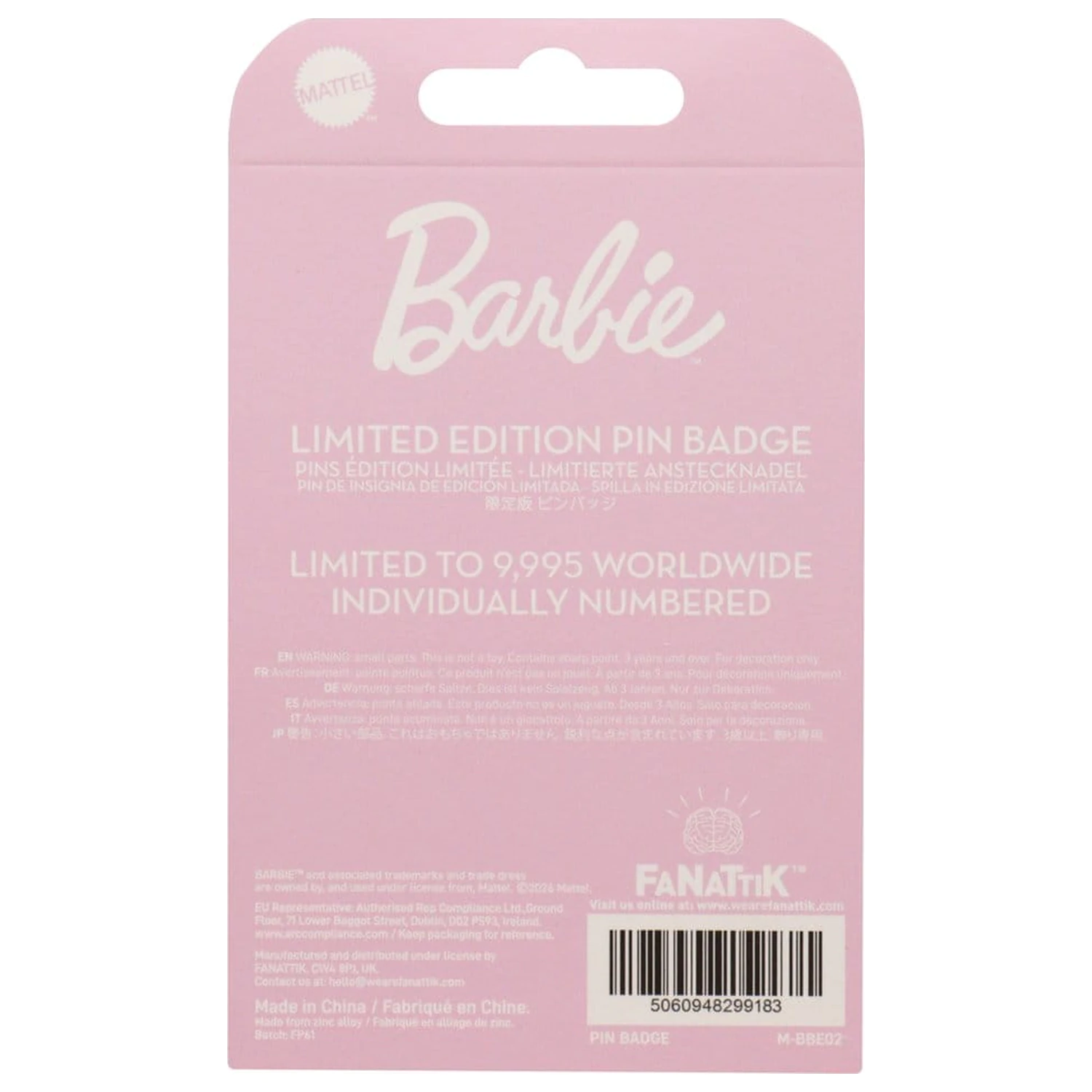 Barbie Pin bedž ograničeno izdanje fotografija proizvoda