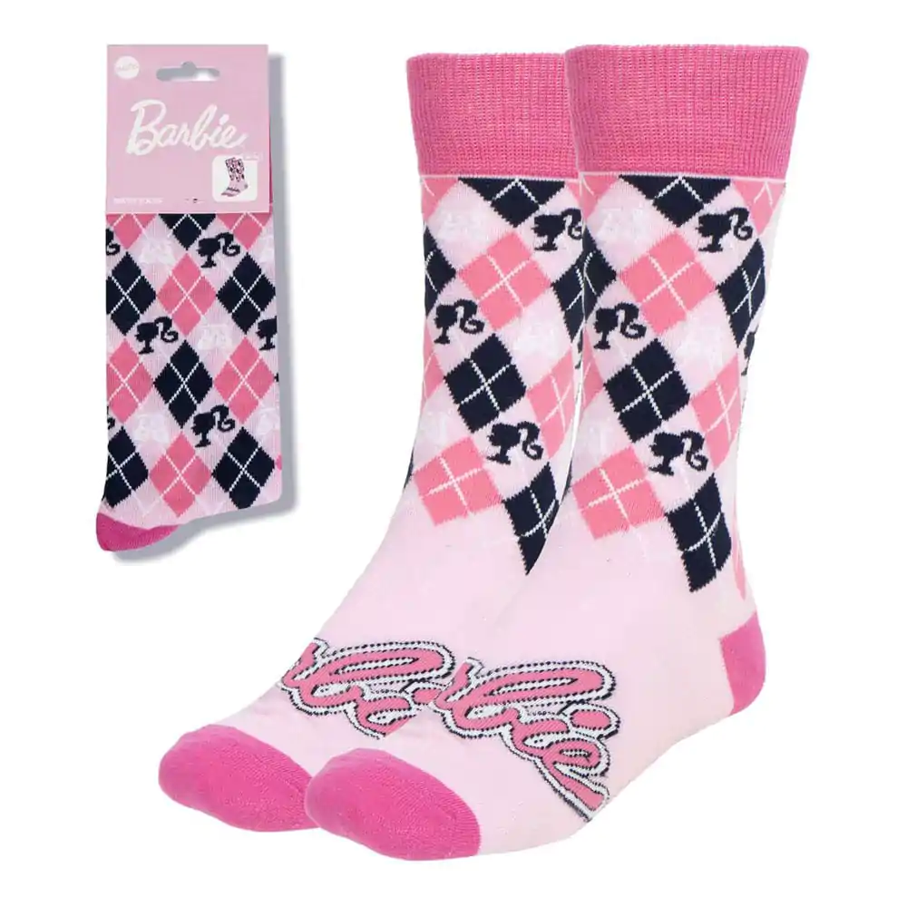 Barbie Čarape Logo Pink 36-43 fotografija proizvoda