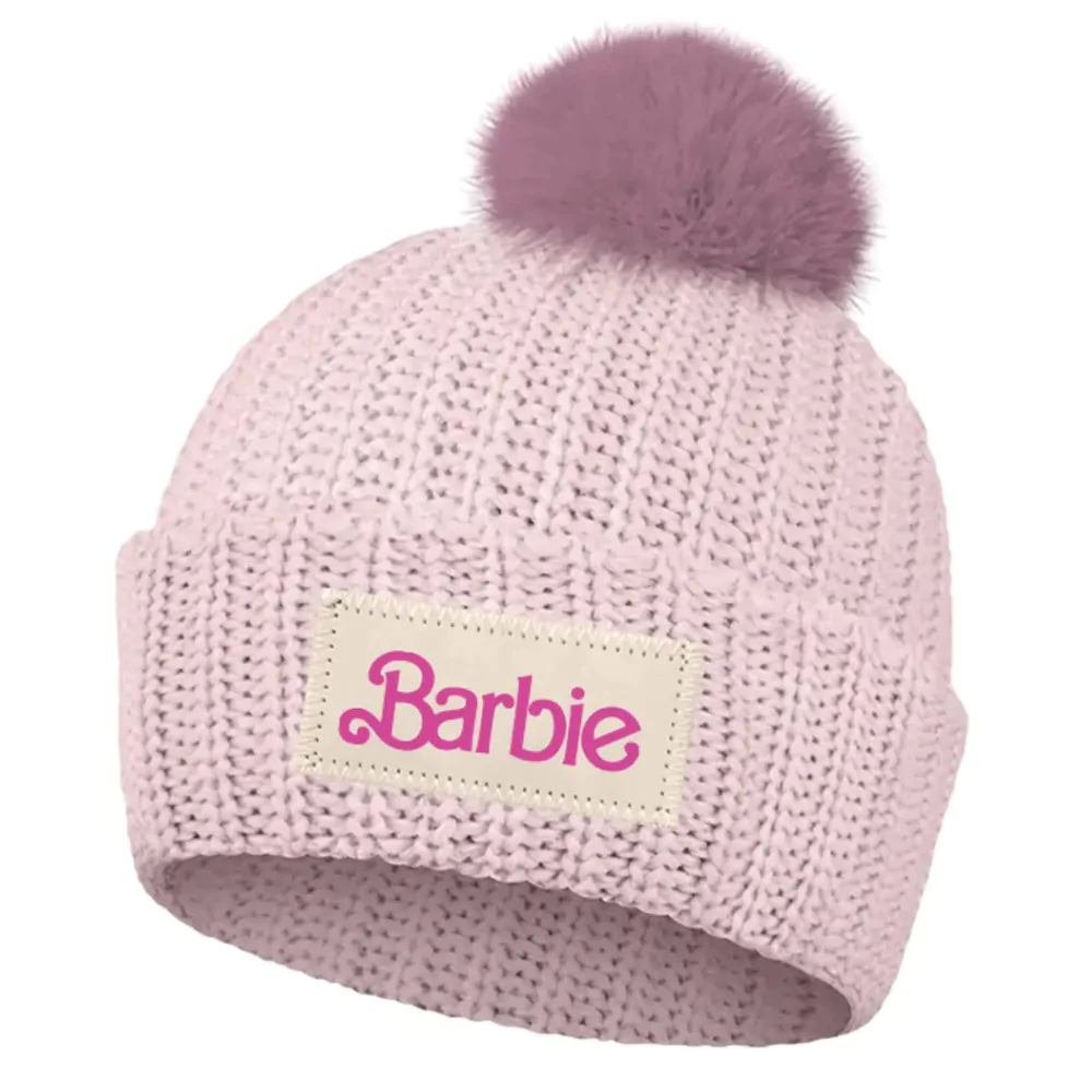 Barbie Logo Pompom Pletena Kapa 56/58 cm fotografija proizvoda