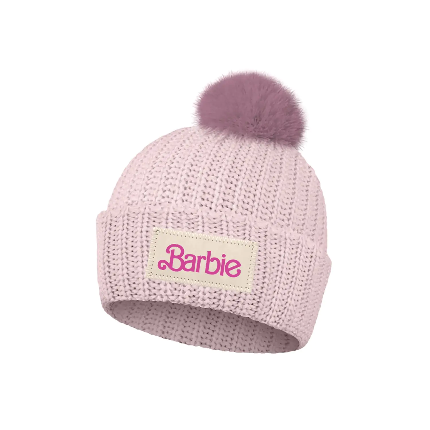 BARBIE Logo Pompom Pletena Kapa 56/58cm fotografija proizvoda