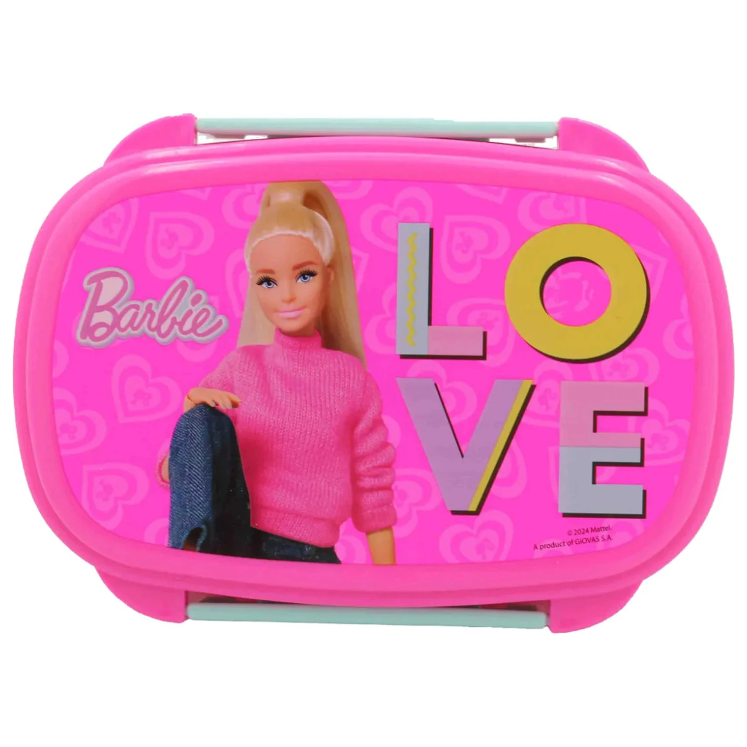 Barbie Love Kutija za sendvič + Set pribora za jelo fotografija proizvoda