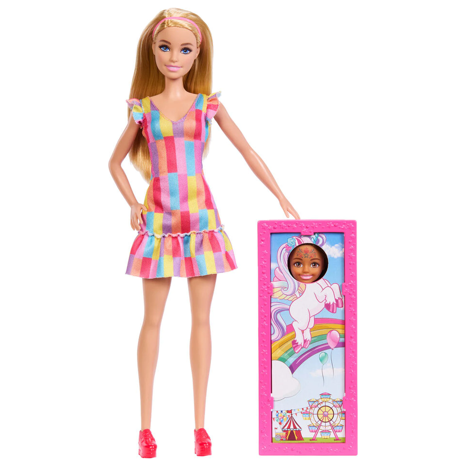 Barbie pakiranje 2 lutke stanica za šminkanje fotografija proizvoda