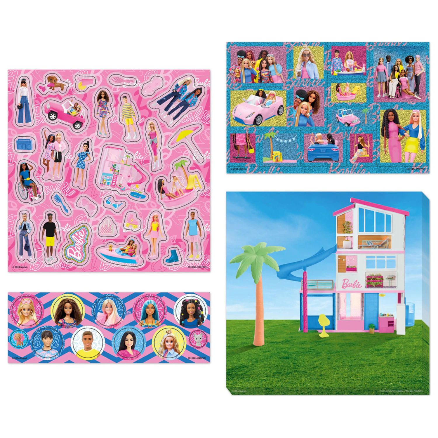 Barbie Malibu Set Naljepnica fotografija proizvoda