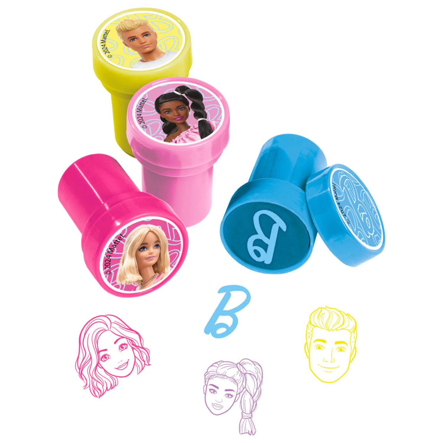 Barbie Malibu Stamper set 12 komada fotografija proizvoda