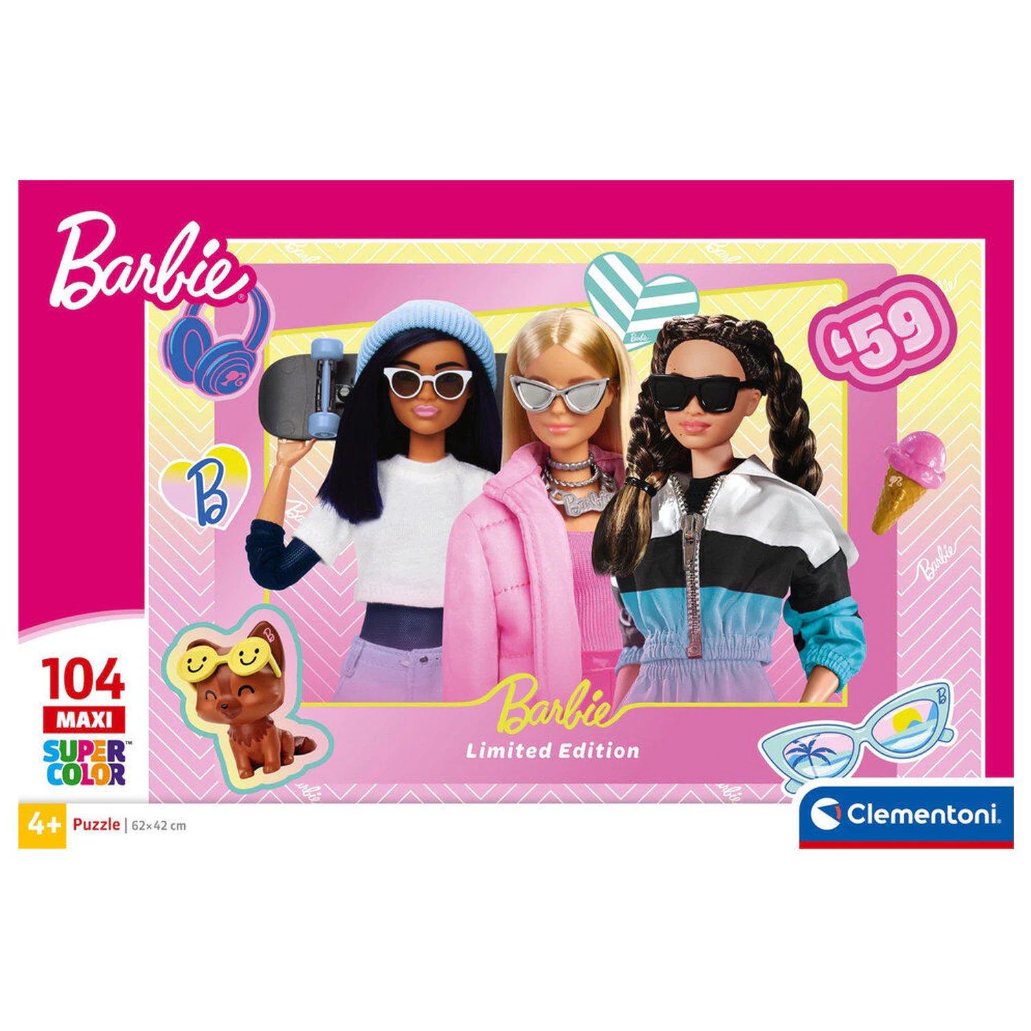 Barbie maxi puzzle 104 komada fotografija proizvoda