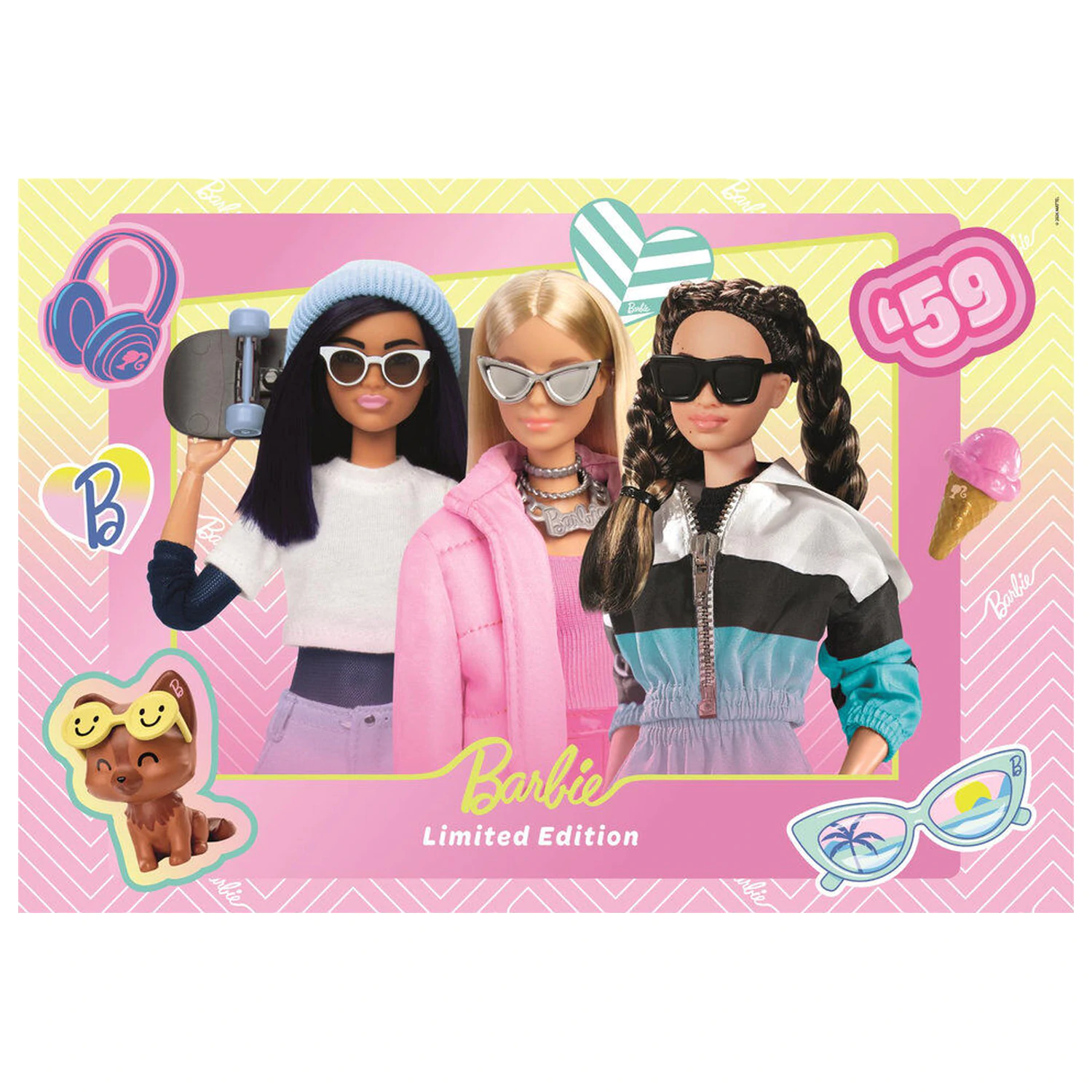 Barbie maxi puzzle 104 komada fotografija proizvoda