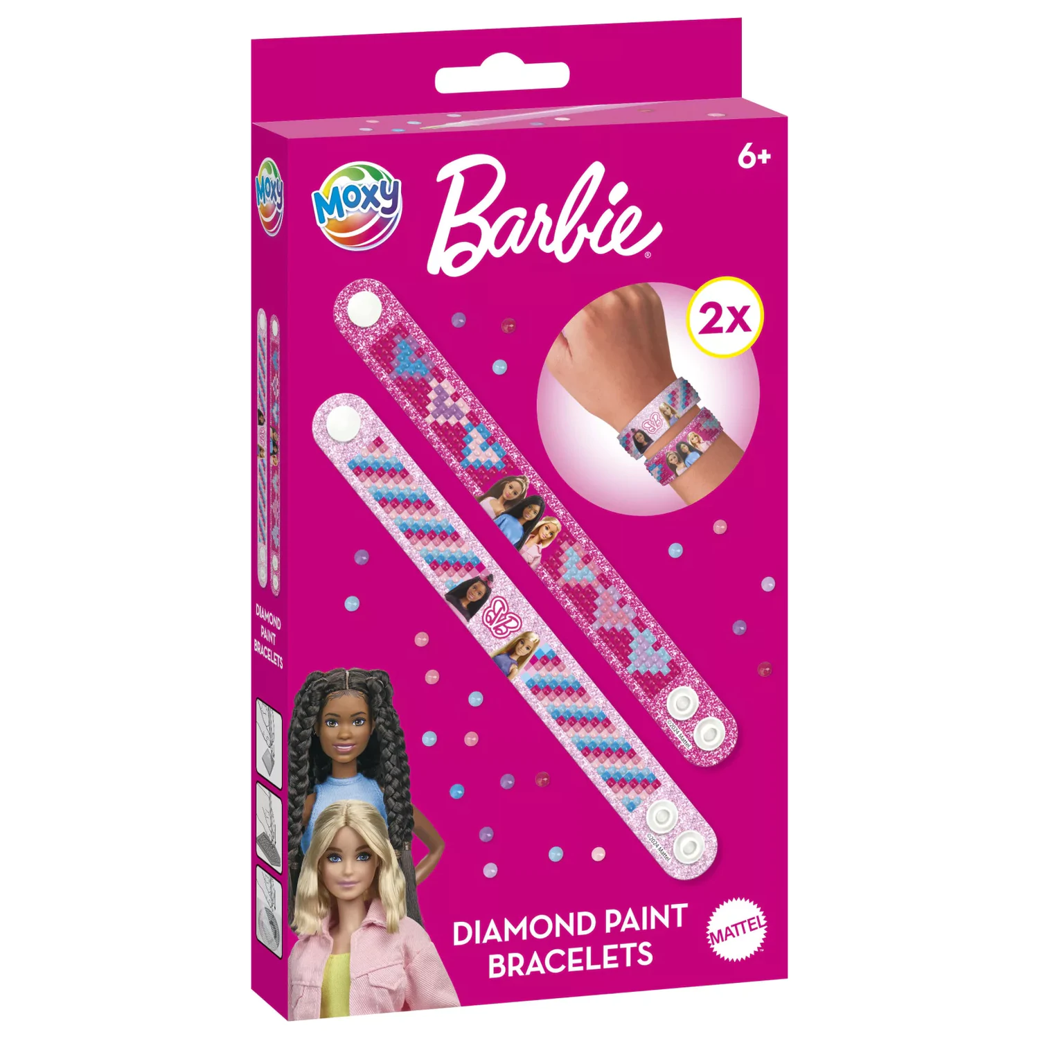 Barbie Moxy Diamond Dot Set od 2 narukvice fotografija proizvoda