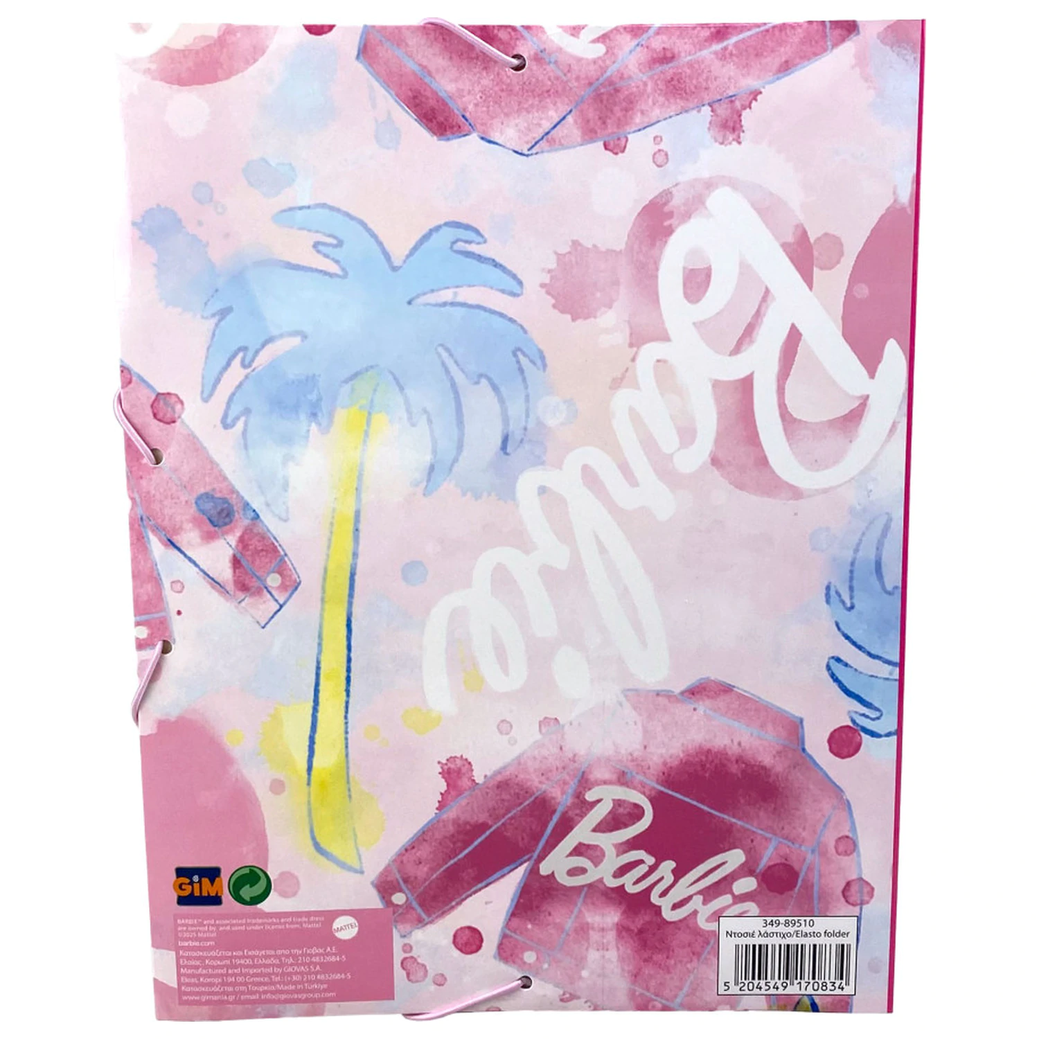 Barbie Paints A/4 elastična mapa fotografija proizvoda