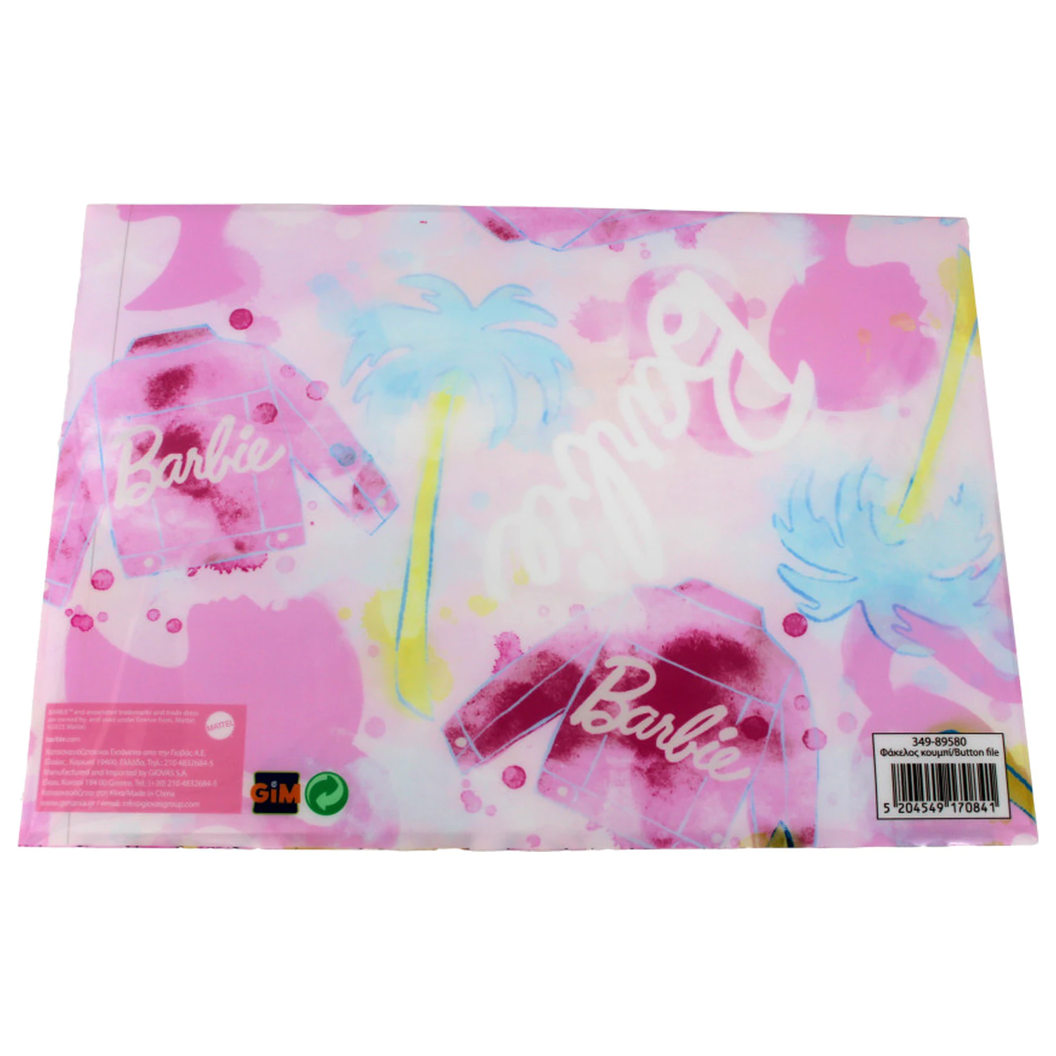 Barbie Paints A/4 fascikl za dokumente fotografija proizvoda
