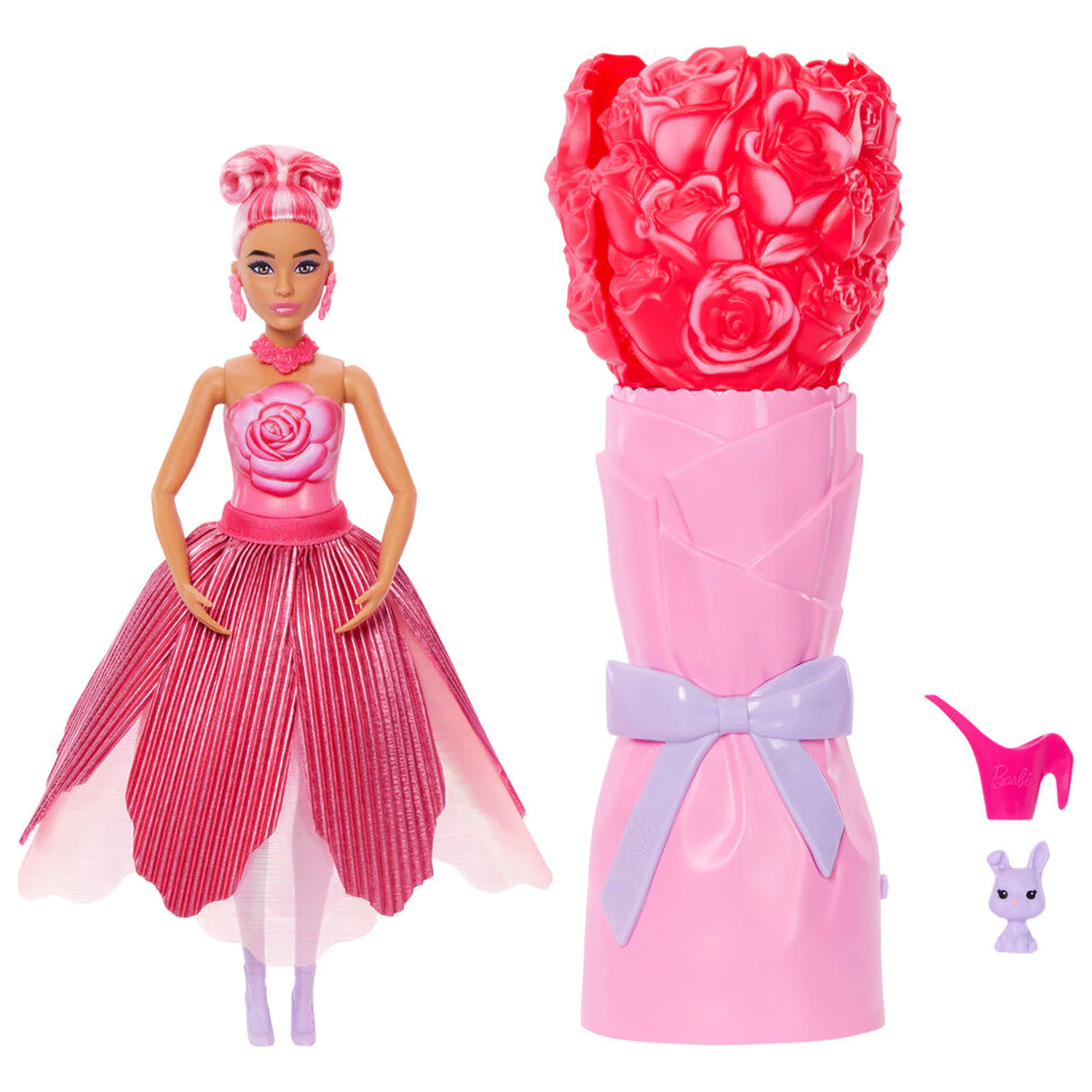 Barbie Petal Pop Crvena ruža lutka fotografija proizvoda