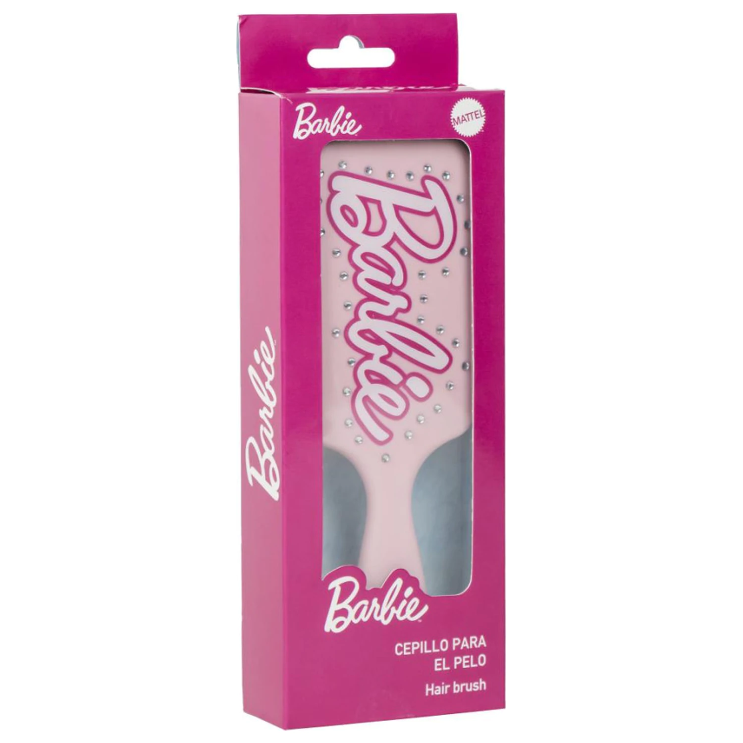 Barbie ružičasta četka za kosu s kamenčićima, češalj 22 cm fotografija proizvoda