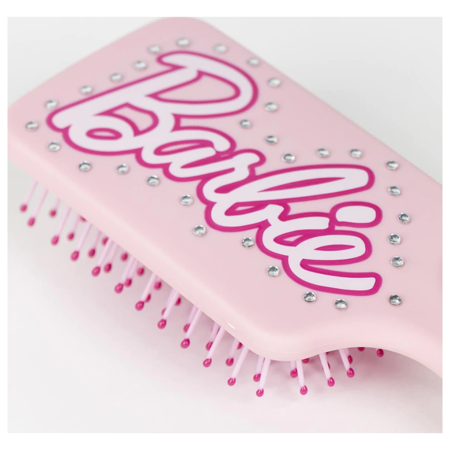 Barbie ružičasta četka za kosu s kamenčićima, češalj 22 cm fotografija proizvoda