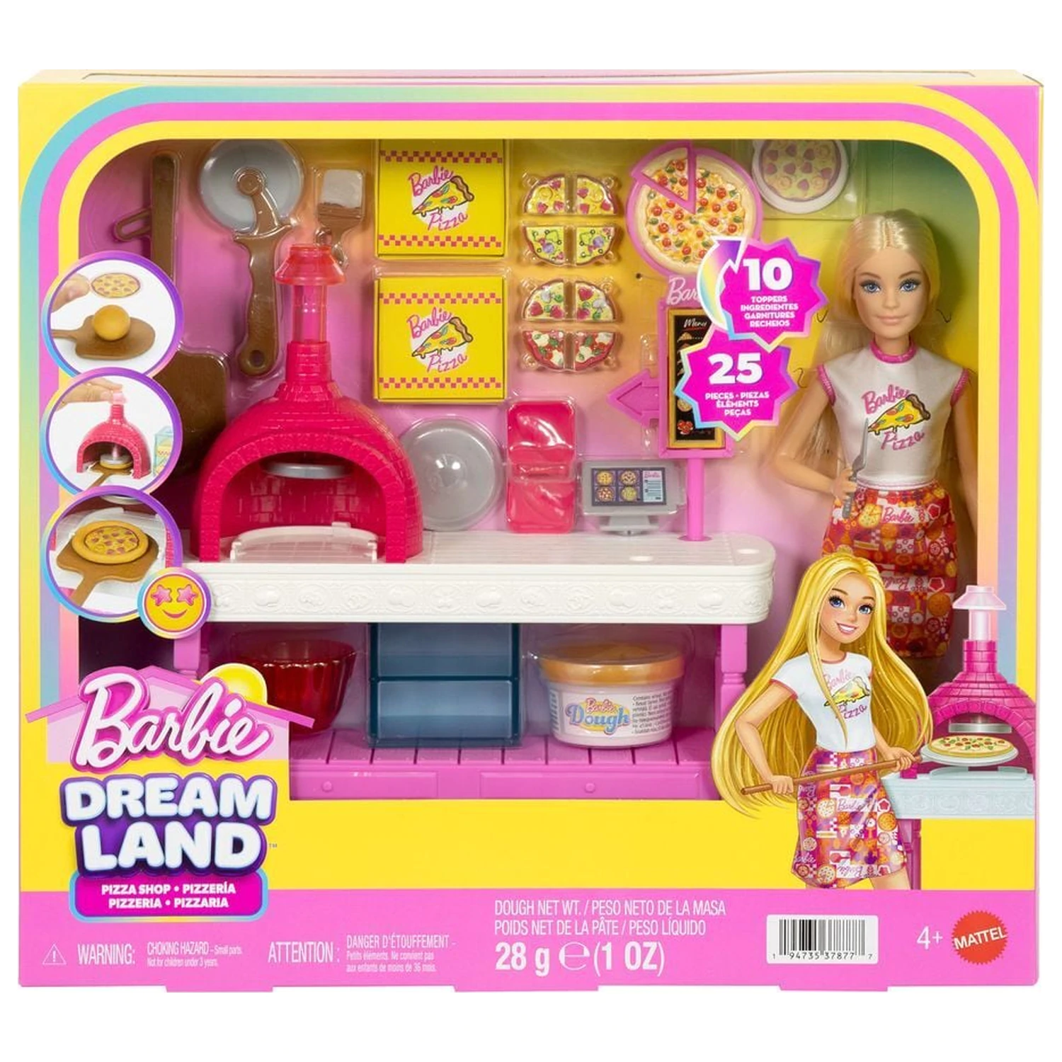 Barbie Pizza Chef lutka fotografija proizvoda