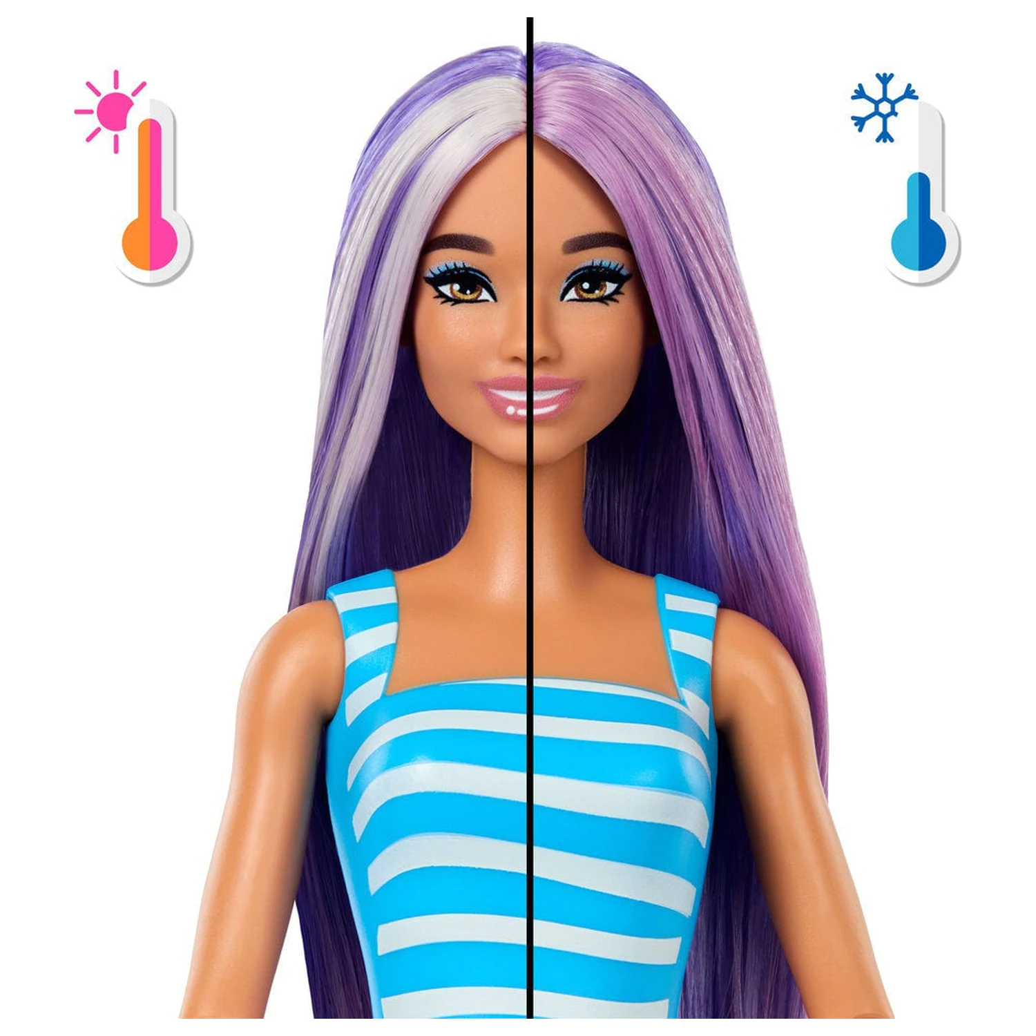 Barbie Pop Reveal Sea Breeze Purple lutka fotografija proizvoda